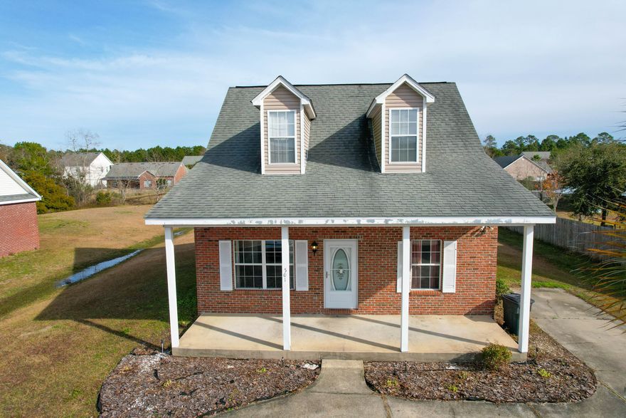 Charming 3BR/2BA home with dining area & galley kitchen that features a breakfast bar, granite countertops & stainless appliances. Open concept living room with new LVP flooring. Fresh paint throughout. Textured ceiling, no popcorn. Two bedrooms downstairs with bath in between. Enjoy the privacy of an upstairs large master suite complete with vaulted ceiling and walk-in closet. The MBA includes dual vanities, tub/shower combo, and attic storage space. Massive backyard. This S/D does not have an HOA, making it easy to store your boat and RV on your property. You are within minutes to public boat launches at Pilcher Park & Grady Brown Park. Only 20 minutes to the Blue Mountain public beach access.  Great as your residence or as a rental investment property.