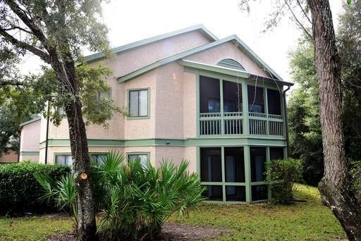Adorable 2nd Floor end Unit nestled in the Garden Oaks Subdivision of Bluewater Bay. Just minutes away from the Mid-Bay Bridge and the worlds most beautiful Beaches. This Condo features newer Appliances, Fixtures & freshly painted throughout. Beautiful Granite Countertops in Kitchen & Bathroom, Living Area has 2 Sliding Glass Doors that open up to the Screen Porch which makes for a relaxing Morning or Evening. Wood Floors throughout with Tile in Kitchen and Wet Areas. Washer/Dryer included, Water, Garbage & Sewer included Applications may be found on line at rentcafe.com