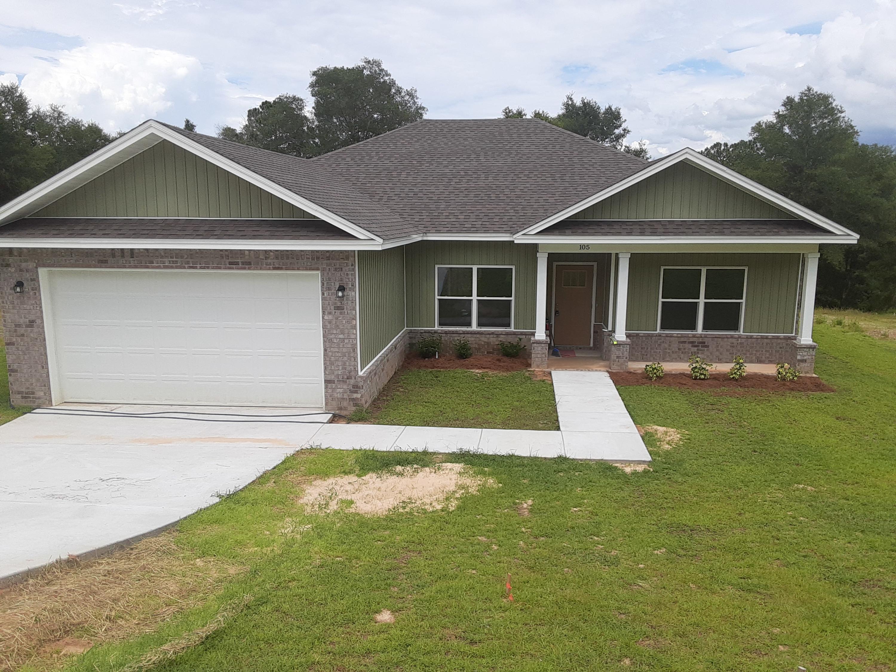 OPEN HOUSE SATURDAY JULY 10th 11AM - 3PM. 1st Home in Subdivision. Brand New Construction brick hm, 3 spacious bdrms, 2 ba, open floor plan with 2-car garage. Vaulted ceilings in main living areas, with 9' ceilings elsewhere. LVP wood flooring in living area and bedrooms with tile floors in baths, laundry. French door w/inset blinds in living rm. Kitchen has large island, white shaker cabinets, granite countertops. M. Bdrm features tray ceiling, large walk-in closet. M. Bath includes garden tub, separate shwr, double vanity. A beautiful home on a large 0.40 ac wooded lot located in Harrisburg Estates off Old Bethel Rd.