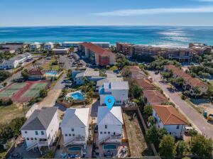 Coastal Living at Its Finest!Step into this stunning, fully furnished beach home, built in 2022 and ideally located just two blocks off Scenic Gulf Drive in Miramar Beach. 6 spacious bedrooms, 5.5 bathrooms, and three levels of beautifully designed living space, this home is perfect as a vacation rental investment or a luxurious second home getaway. Enjoy easy access to the sugar-white sands and emerald waters of the Gulf. Just a short walk or quick golf cart ride away. Located near Pompano Joe's, shopping, dining, and all the excitement the Emerald Coast has to offer. First Floor: 3 spacious bedrooms and 2 full bathrooms Second Floor: Open-concept living area featuring a comfortable living room, well-appointed kitchen, dining space, and a convenient half bath. A small balcony overlooking the backyard adds charm and outdoor appeal.
Third Floor: 3 oversized bedrooms, each with a private en-suite bathroom, offering comfort and privacy for guests or large families . Step outside to your own private backyard oasis, complete with a fully pavered, fenced yard, sparkling private pool, and grill area perfect for entertaining or relaxing after a day at the beach.
This turn-key coastal retreat is ready to enjoy or rent immediately. Don't miss the opportunity to own a slice of paradise on Florida's Gulf Coast! All information is believed to be correct but must be verified by the buyer to buyers satisfaction.