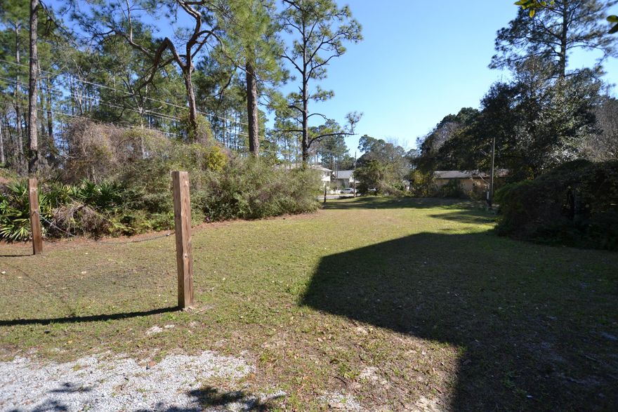 Build your forever home on this cleared site just steps from Cessna Landing and Park where you can launch your boat, kayak or paddleboard to meander around Hogtown Bayou, venture out to the Choctawhatchee Bay or have lunch in the Park and take in the natural beauty of the Bayou. Drive south about four miles to the Beaches of South Walton and the quaint communities along Scenic Hwy. 30A. The Land Use Designation is Residential/Conservation. Public water, sewer, electric and phone available. All measurements and information is deemed reliable but as always, buyer should verify anything that is important to them.