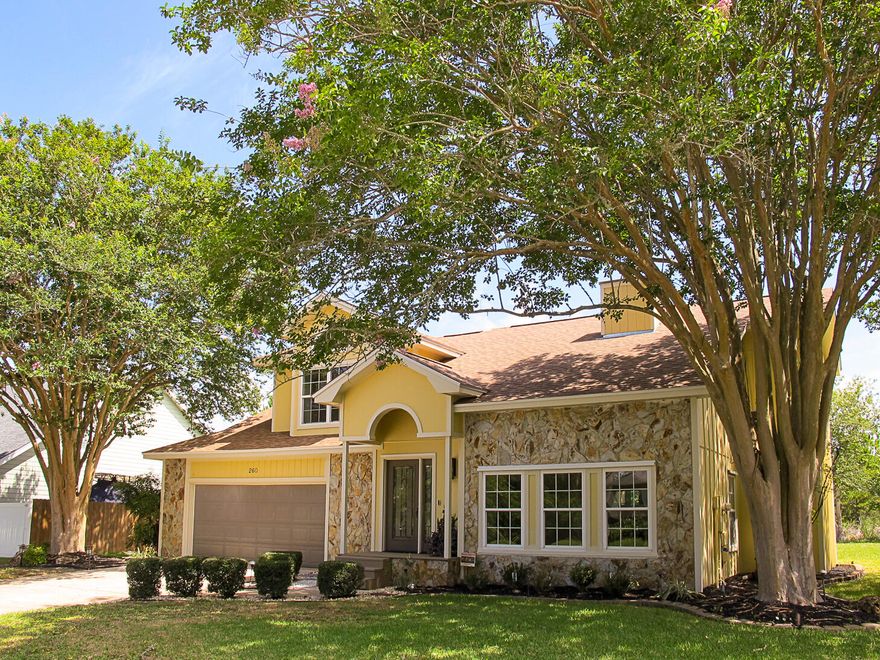 You will definitely want to see this wonderful house on a full third of an acre, south of Hwy 98 and just 5.5 miles west of Hurlburt Field. Full of natural light, the brand new roof, new flooring and carpet, and fresh paint have brightened this gem to a high shine. Its classic traditional facade is accented by natural stone, and enhanced by the durability of hardiplank siding. More natural stone and fresh mulch dress up the landscaping. Bonus, it's high and dry, unlike many others in the neighborhood!Be sure to look for the many classic features to this lovely house. The front door is graced by a geometric stained glass design, reminiscent of Frank Lloyd Wright. As you enter, the soaring vaulted ceiling in the living room and mirror over the wood-burning fireplace (keep reading...)