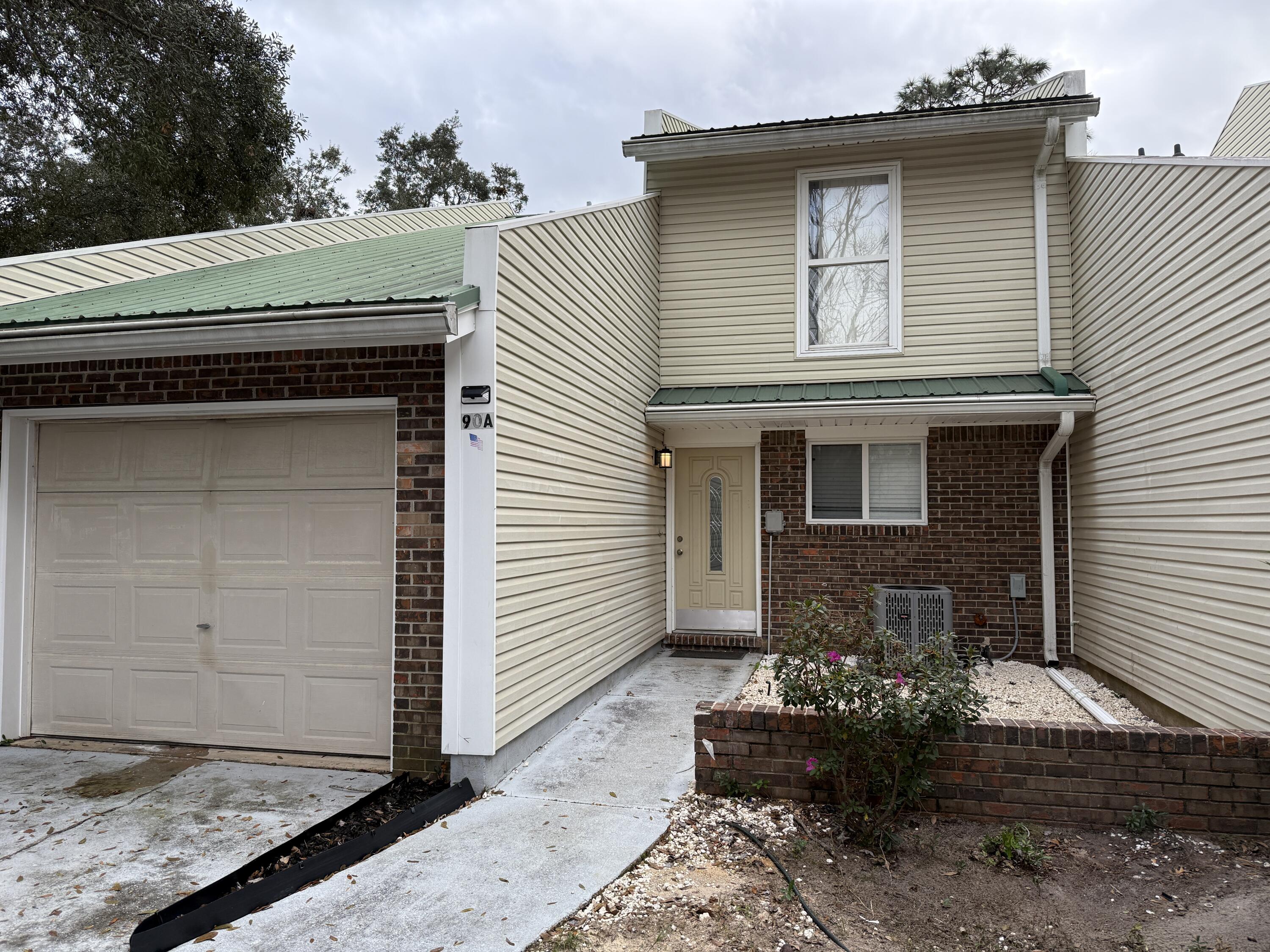 Renovated 3 bed 2 bath end unit townhome in Shalimar, complete with new deck, LVP flooring, paint, and plenty of parking. This spacious townhouse has a large backyard, work shed, and more. Completely rewired in 2021 and the AC is less than 5 years old!