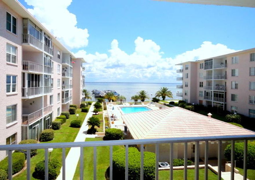 Enjoy Beautiful views of the Choctawhatchee Bay from this affordable 3rd floor Condo in Destin Florida. This spacious 1 bedroom condo has plenty of storage space and a large balcony overlooking the pool. Century Park West offers a community pool and a dock for watching the evening sunsets. Century Park West does not allow vacation rentals or pets. Boat slips may be purchased by owners of Century Park Association as they become available.