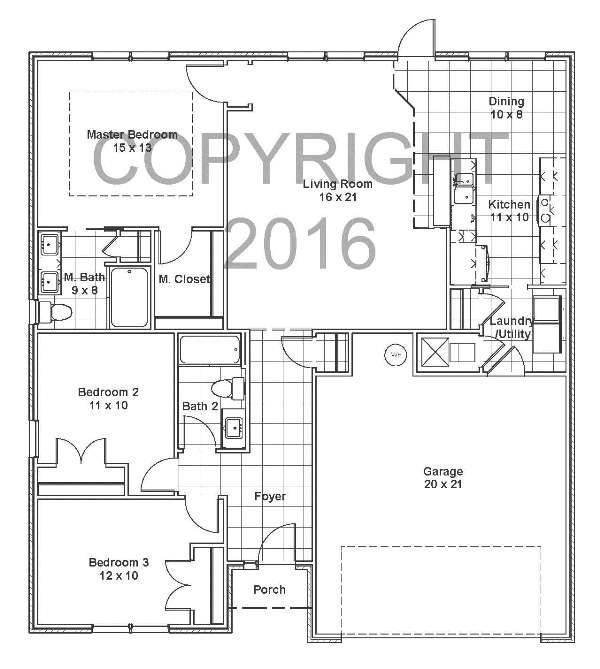 CASA LOMA S/D 1ST ADDN LOT 16 BLK 1 - Residential