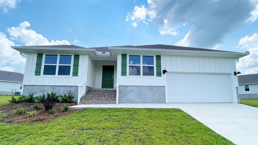 ALMOST MOVE IN READY! NEW CONSTRUCTION in Heritage Plantation Phase 2. A more rural, natural, wooded setting & LARGE homesites. The Sawyer plan is a highly desirable spacious 5 bed, 3 bath, covered patio, 2 car garage with irrigation system & gas water heater. Striking wood-look flooring & PLUSH carpet in the bedrooms. Well-designed kitchen features a large island bar, stainless appliances, smooth top range, built in microwave & large pantry. Roomy breakfast nook & separate dining area. Bedroom #1 & the beautiful adjoining bath features: A double vanity, lg. walk-in closet. Smart Home Connect system is included with several convenient Smart Home Devices.  Popular, durable Hardi board craftsman exterior adds to the awesome curb appeal.