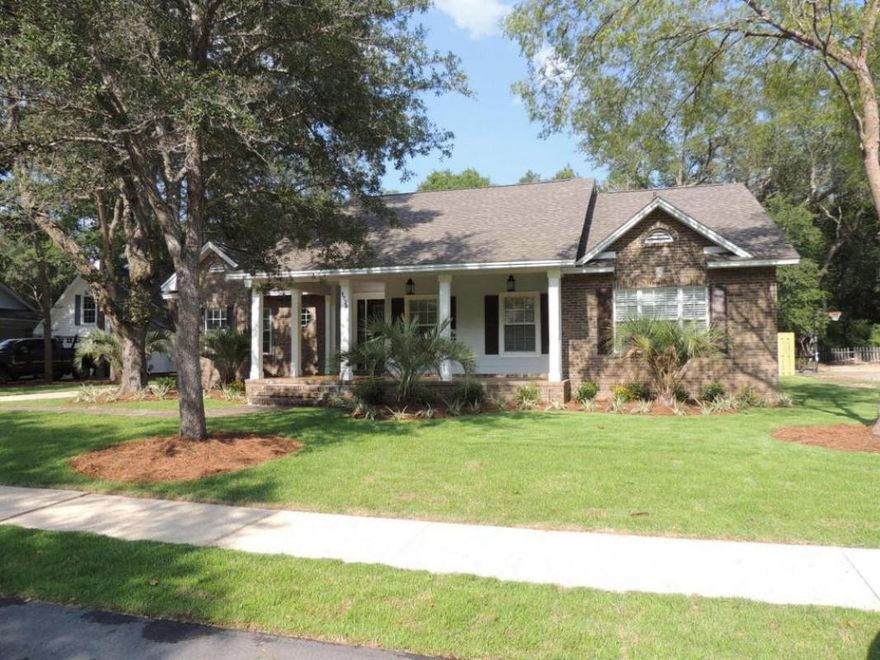 Totally remodeled cul-de-sac home in a quaint neighborhood with sidewalks and a village feel. This beautiful home has a split floor plan with lots of closet space. Raised ceilings in the living area and a new fireplace have a grand effect. All new tile flooring, light and plumbing fixtures throughout. Two master suites with attached baths. One has standalone tub and separate shower. All 3 baths are completely new. The kitchen has white marble counters, all new stainless-steel appliances including a gas cooktop, two islands (one with seating), and gorgeous white shaker soft close cabinets and drawers. A new roof, new front door and new hardboard siding on front (the rest is brick) along with new sod, landscaping (with sprinkler system), shed on slab w electricity and a new privacy fence.