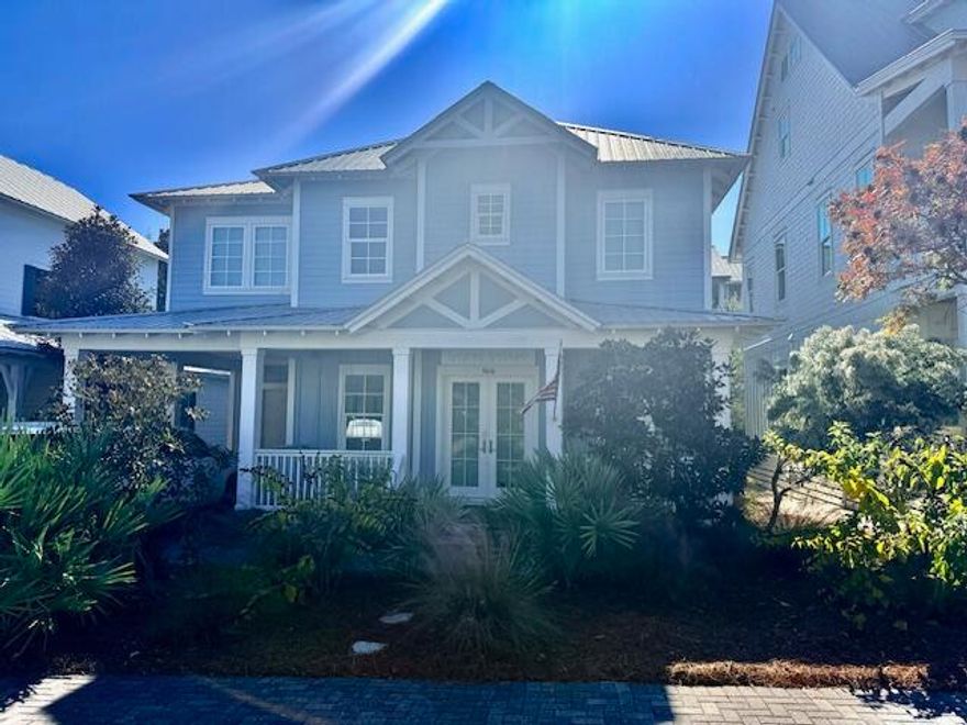 Location Location!!!!  This home in Lakeside at Blue Mountain Beach offers the perfect setting for comfortable coastal living.  With beautiful community surroundings and quick access to the beach, restaurants, and local shops, you'll enjoy the very best of the 30A lifestyle.  Bright, open layout is perfect for family gatherings.  Downstairs features the living, dining and kitchen area and upstairs features 4 bedrooms and the laundry room.