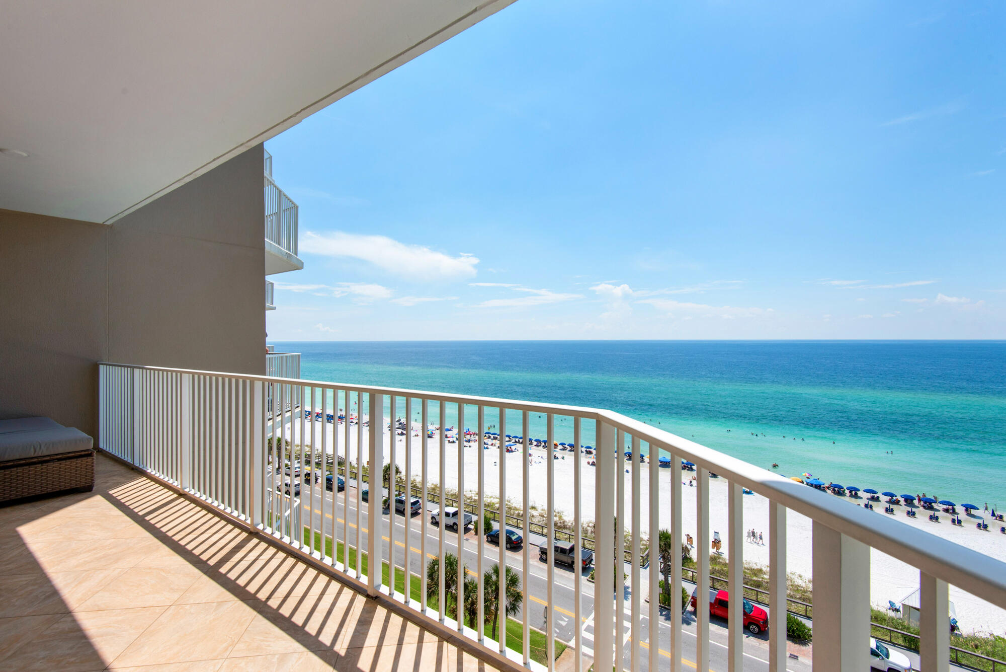 Imagine waking up in the morning and being only steps away from the sugar-white sand beaches of the Emerald Coast in this SPECTACULARLY REMODELED 3 BDRM condo with DEEDED PARKING SPACE! It offers sweeping DIRECT South West GULF and Pool VIEWS and is well positioned on the 8th floor. Nestled within the private gates of Seascape Resort, this RENTAL READY condo would make a perfect SECOND HOME or VACATION RENTAL investment with Rental Projections of $61,759.95! Your private balcony makes for a perfect serene setting with Gulf breezes and breathtaking SUNSET VIEWS to sit back and relax and ENJOY the BEACH LIFE! See Resort video in the photo section.