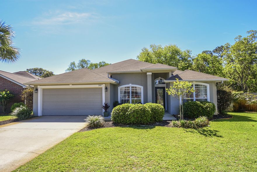 If you're looking for an Immaculate and Move-In-Ready home in a gated neighborhood, look no further. This 4 bedroom 2 bath has a multitude of upgrades, to include: Tile and Laminate Flooring, Granite Counter Tops, Trey Ceilings with Accent Lighting, Recessed and Pendant Lighting, Upgraded Light Fixtures and Ceiling Fans throughout, Stainless Appliances, Breakfast Bar, Florida Room, and a Gas Fireplace. The formal dining area is directly off the kitchen. The master suite is accented with French Doors and has direct access into the Florida Room. The large master bath has dual vanities with walk-in closet, separate shower and jacuzzi tub. This is a fantastic floor plan. Home does have a Termite Bond, which is transferable. This home is a MUST SEE.