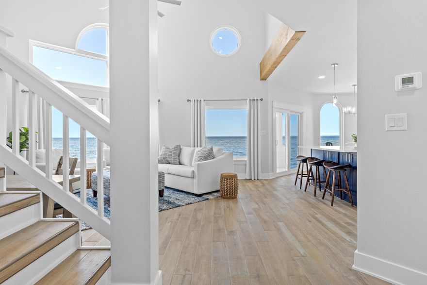 Captivating views await in this stunning   3 bedroom-3 bath townhome located in Sandestin Resort. With an open floor plan and high ceilings, this meticulously updated home offers the epitome of modern living with all  new windows, ceramic tile flooring, GE Cafe' style appliances, quartz countertops, wine refrigerator, water heater, and much more! Huge screened porch sitting on the bay, and large open balcony off of the master bedroom. Don't miss out on this opportunity to experience the perfect blend of both comfort and style in a truly exceptional setting!