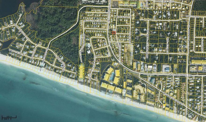 Vacant lot along County Highway 30A