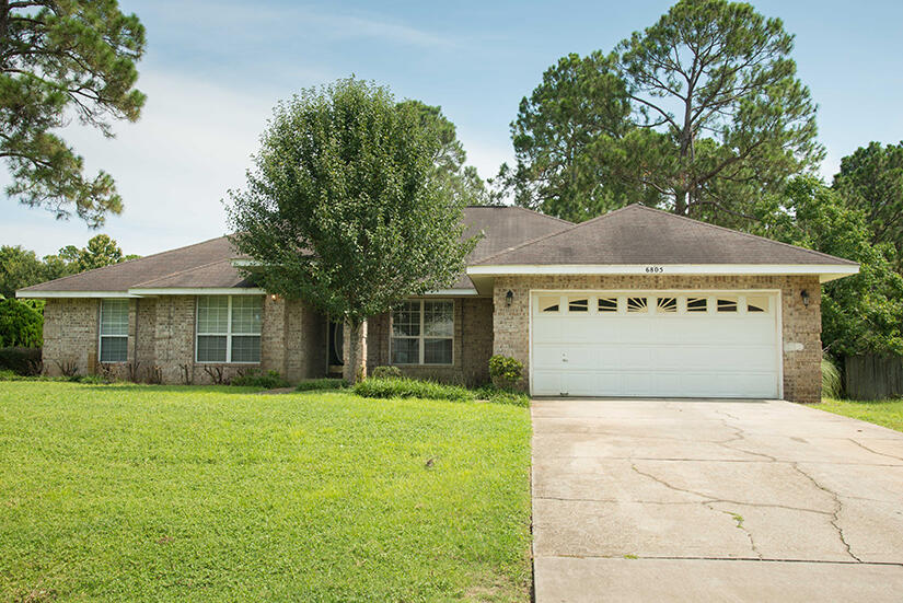 New Roof 2020- New HVAC 2019- New Water Heater-2014-Exclusive Brick house, over 2200 Sq.Ft. with four bedrooms and double car garage located in Holley By The Sea! Enjoy all the amenities this subdivision has to offer. Interior features include all appliances in the kitchen,, stainless steel refrigerator, inside laundry room, Large open room with separate dining room and living room and plant ledges. An open patio, large trees for shade, and privacy fenced back yard offers plenty of room for those outdoor barbeques!