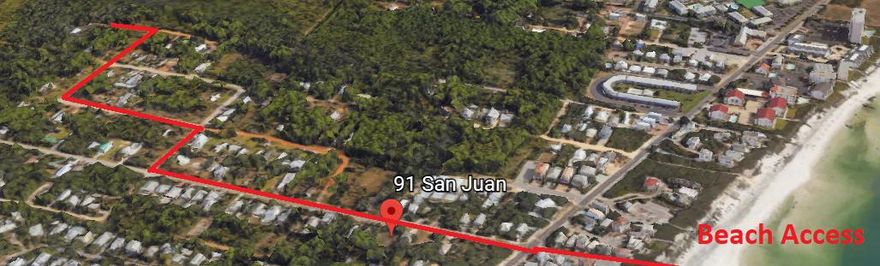 Fantastic lot near the beach in Seagrove. Priced to sell! Schedule your exclusive showing today.