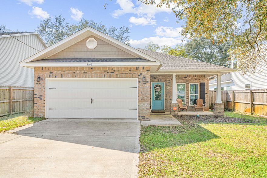 Seller is offering 10k closing cost credit! Discover peaceful living in this stunning 4-bedroom home located in the heart of Niceville. Situated in a non-HOA community, this home provides a perfect blend of privacy and tranquility. You'll have easy access to a variety of restaurants, shops, Eglin Air Force Base, and all the wonderful amenities Niceville has to offer. A beautiful beach is just 25 minutes away, perfect for those looking to embrace coastal living!This residence features a bright design that fills the space with natural light, creating a warm and inviting atmosphere ideal for relaxation and entertaining. The modern kitchen is a chef's delight, with granite countertops, stainless-steel appliances, and a gas stove, making meal preparation a pleasure. The living room is spacious, and the formal dining room is perfect for entertaining guests and spending time with family. Enjoy the convenience of low-maintenance LVP flooring throughout the home.

Retreat to the master bedroom, which features a spacious walk-in closet and a luxurious en suite bathroom. The en suite is a true sanctuary, complete with a soaking tub, walk-in shower, and a double vanity. The three guest bedrooms are thoughtfully located away from the master, ensuring privacy for everyone in the home. These bedrooms share one full guest bathroom and a convenient powder room for guests.

Step outside to your serene patio,a peaceful oasis for enjoying fresh air, whether it's sipping your morning coffee or relaxing in the evening.

This property includes a 2-car garage, offering ample space for parking as well as additional storage for tools. There is also a full irrigation system, making yard maintenance easy. With plenty of outdoor space, you can easily create your own garden or entertainment area, allowing you to fully enjoy the beautiful surroundings.

Don't miss this incredible opportunity-schedule your viewing today!