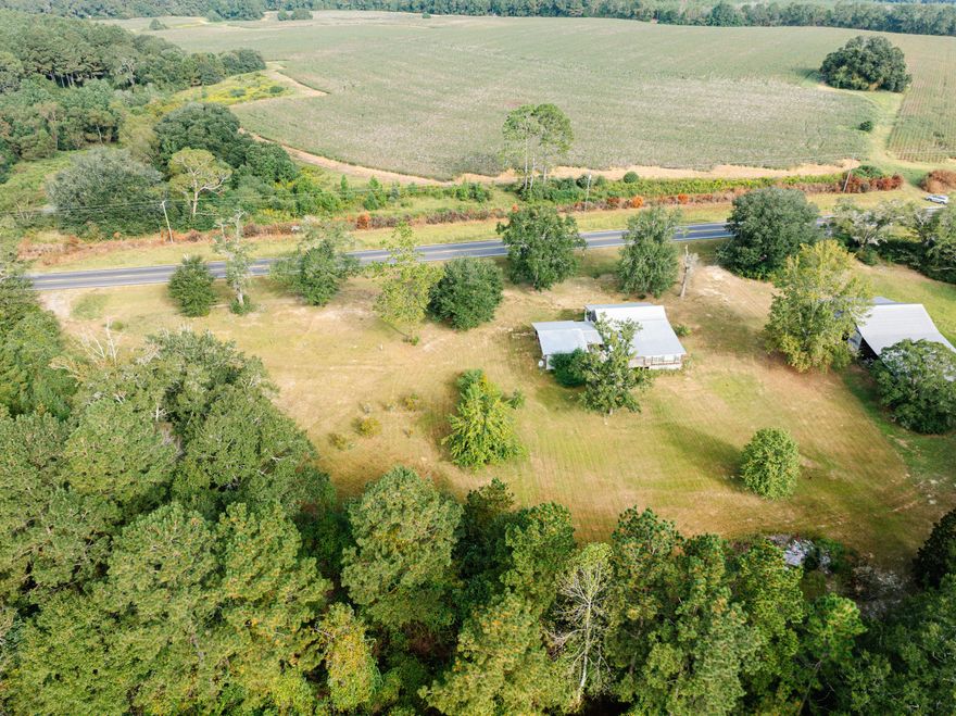 Remember when Chip and Joanna Gaines launched their show on HGTV and made ''modern rustic'' farmhouse redesign the hottest trend to hit the real estate world? Now is your chance to recreate their journey, escape city life, and renovate your own a piece of American history.Meet the little farmhouse that could! Long ago, this circa 1900 farmhouse was a working Florida farm, but some  sentimental owners moved their labor of love to a new homestead, just 5 minutes north of state line in Wing, Alabama. The weathered wood cabin, with the tin roof, is now surrounded by cotton land and sits minutes away from the Conecuh National Forest.  Much of the original land was sold, but the nostalgia of rural life remains on 1.8 acres of fertile land (fruit trees, berry bushes, grape vines), along with mature hardwoods, native shrubs and flowers. 

The 2 BR/2 Bath farmhouse was updated throughout the years (electric, plumbing, HVAC) but the owners also left much of the original charm (hardwood floors & shiplap). 

Now it's ready for new owners to breathe life back into the old farmhouse and restore it to its former glory.  

Are you ready to meet your fixer-upper? Call me!