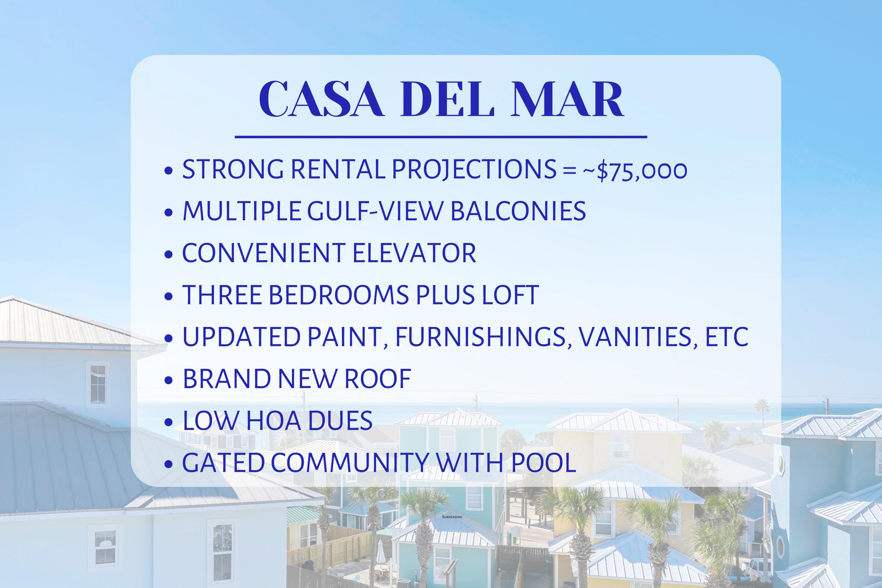 CASA DEL MAR - Residential