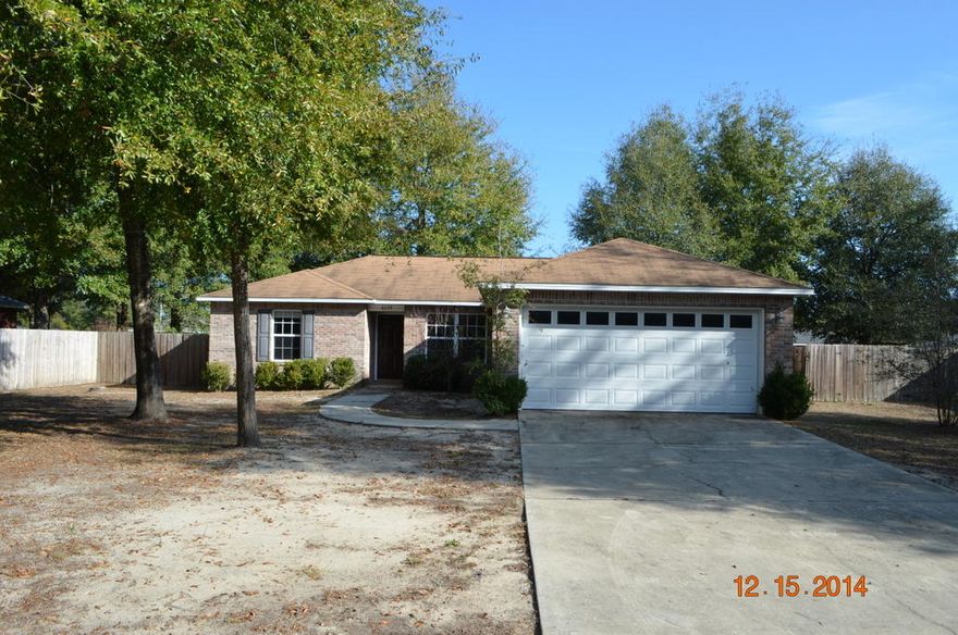 This property is an REO home. This home was built in 2005 and is a split bedroom design with 3 bedrooms and 2 baths. The exterior is all brick with vinyl trim and the back yard is fenced with Privacy fence. Inside, this home has vaulted ceilings, dining area, laminate floors, tiled bathroom floors, and wall to wall carpet in bedrooms. Home needs some minor repairs and may not qualify for all financing, but certainly worth the look. Perfect pricing and home for investors and home owners alike. This property is no longer under auction terms.