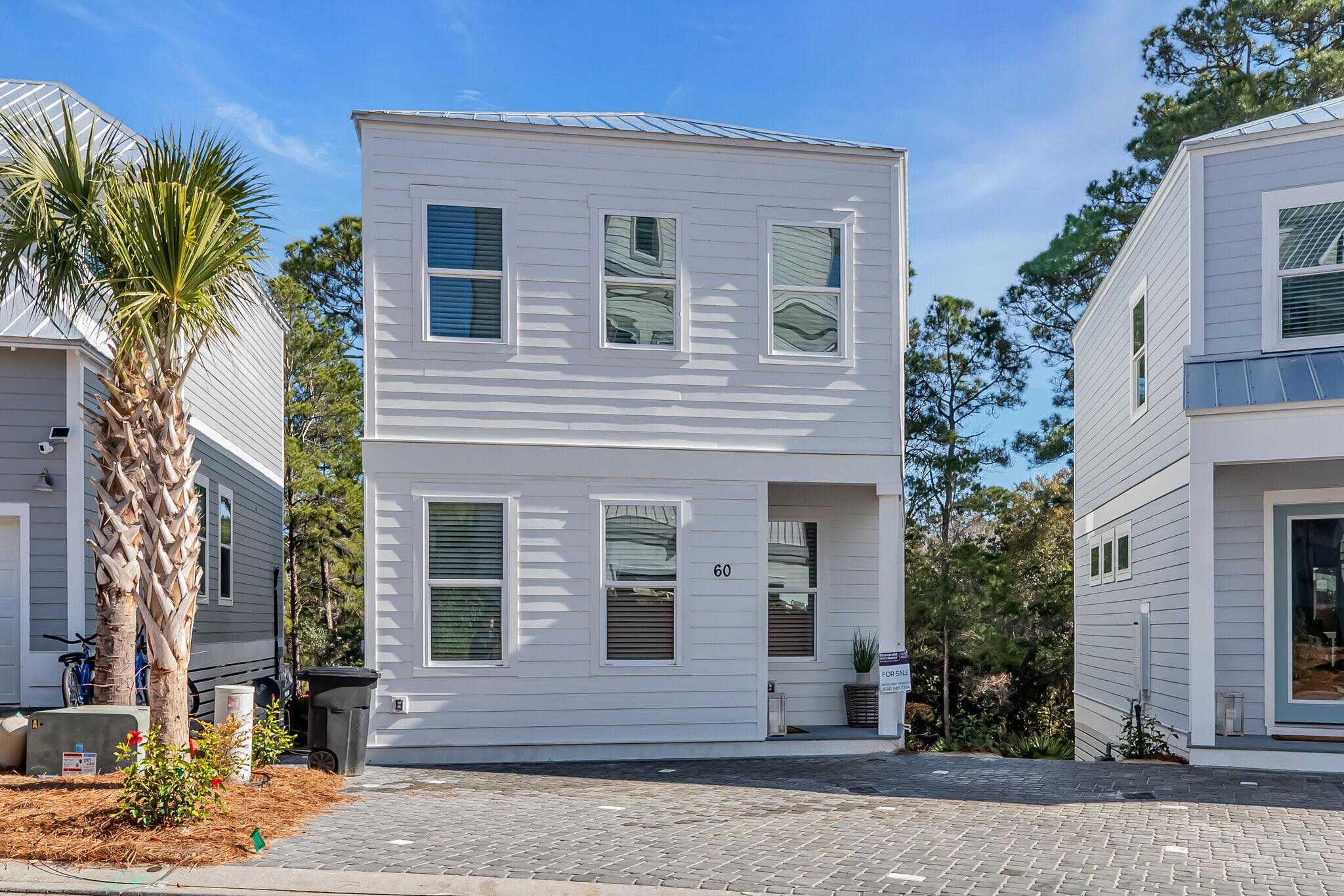 Beautiful 3-bedroom, 3-bathroom beach house located in Serenity at Dune Allen, directly across from the Dune Allen beach access. The first floor features a spacious open floor plan, high-end kitchen with quartz countertops and premium appliances, a full bedroom and bathroom, plus a large screened porch and ample storage. Upstairs, the primary suite offers a luxurious retreat with a garden tub, separate shower, double vanity, and walk-in closet. A second upstairs bedroom includes four built-in bunk beds and an additional full bath. The large loft area provides extra living space and a huge storage closet, while the laundry room is conveniently located on the second floor.Designed with durability and style in mind, the home showcases luxury vinyl and tile flooring throughout--no carpet-- along with tiled showers and quality finishes. Offered fully furnished with luxury d??cor, this turnkey property is an ideal second home, investment opportunity, or full-time residence along Scenic 30A.