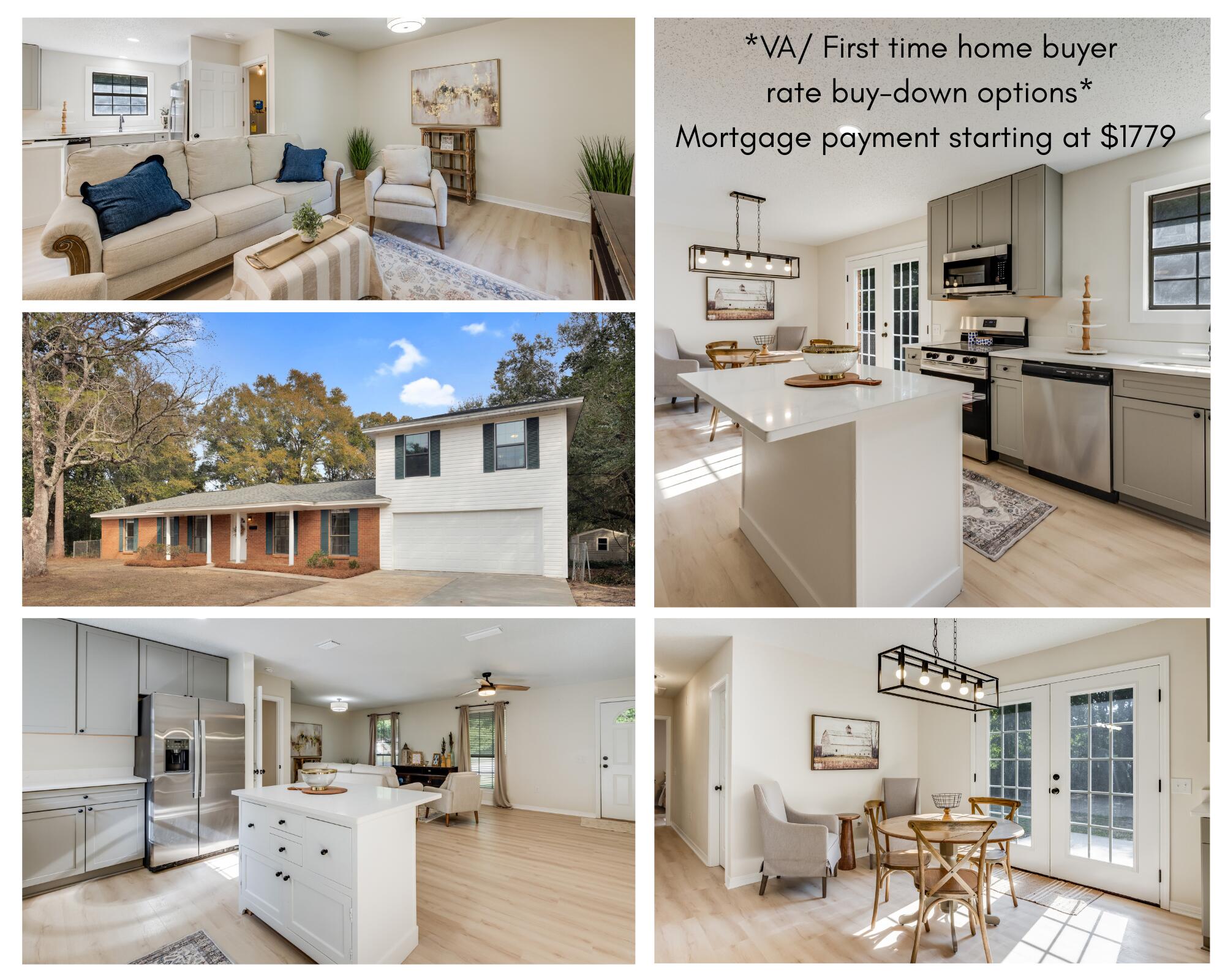 BRAND NEW ROOF, HVAC & WATER HEATER! Just appraised at $355,000--walk into instant equity! This beautifully remodeled 5-bedroom, 3-bath home sits on a spacious half-acre lot and features a versatile Mother-in-Law suite with its own private entrance--ideal for rental income. Multi-generational living!Boasting nearly 2000 sq. ft., completely remodeled, this home offers fresh updates throughout, including a brand-new roof, new A/C system, and modern flooring. The stunning kitchen showcases contemporary finishes, and the interior has been freshly painted with updated vanities and stylish lighting throughout.The split-level layout allows for flexible living--perfect for multi-generational households or a live-in/rent-out setup that could cut your mortgage in half.