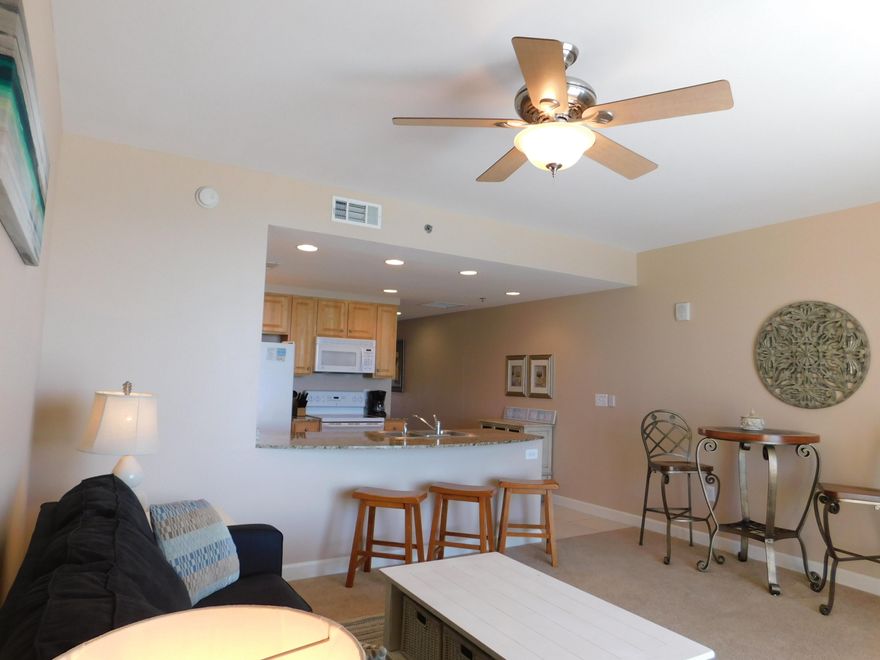 This is the ultimate family condo! Kids mini waterpark, lazy river, splash pad, game room, 2 pools and the beach! 405W is located in the West tower just steps away from the elevator and all of the fun! The gulf front condo is a 1 bedroom with bunks and 2 full bathrooms. There is a spacious balcony so you can enjoy the beautiful sunsets of Panama City Beach! This is a great rental or vacation condo that is turn-key ready! Splash also features a gulf front fitness room, bar & grill and a walk-over to the parking garage. This unit is priced to sell! Don't miss your chance to own this fantastic condo!