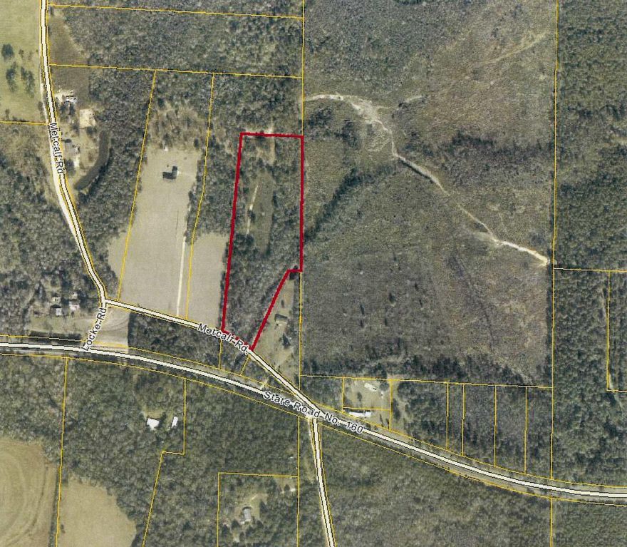 8.45 Acres just North of Bonifay, Florida. Large parcel. Great price. Motivated Seller