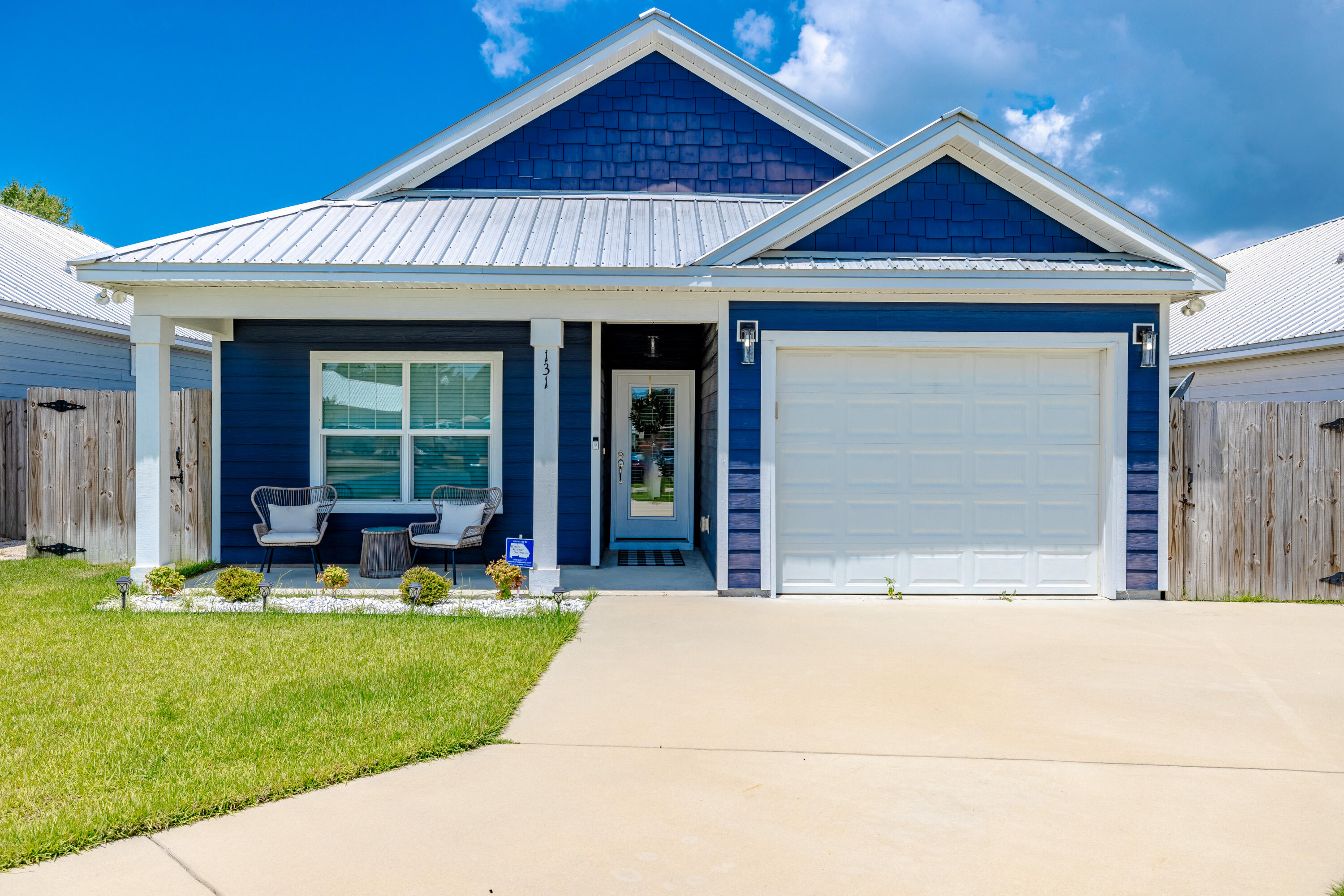 This charming one-story home features 3 bedrooms, 2 bathrooms, and a one-car garage. Inside, you'll find modern light fixtures, white shaker cabinetry, subway tile backsplash, custom closet shelving, LVP flooring throughout and the convenience of a washer and dryer included. Featuring a screened porch and a fenced yard, perfect for privacy and outdoor enjoyment.Perfect location, this home offers easy access to a variety of beach options with plentiful public beach space and parking. It's just minutes from the nearest beach access, providing an ideal location to enjoy the hidden gems of Panama City Beach's west end. Alternatively, you can explore the bustling east end of 30A, including Rosemary Beach and 30Avenue. Don't miss this opportunity to enjoy beach living at its best!*unfurnisd The Beach Sunsets Inc. Resident Benefits Package is designed to provide convenience and professional services to our residents. By applying, Resident(s) agree to be auto-enrolled in the program and pay an additional $25.00 each month, payable with rent. Benefits of this package may vary due to the property specifications. No discount will be given if an element of the package is not available. The cost of this package is all-inclusive.