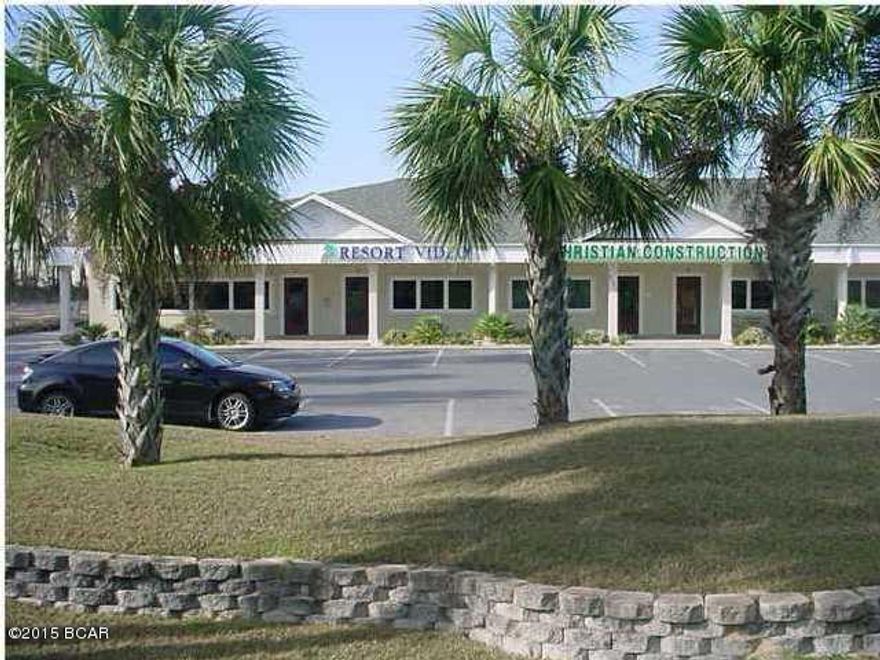 This is a well established neighborhood strip mall on World Famous Scenic Hwy 30-A in Seagrove Beach Florida! Unit #1 has over 2,000+ sq/ft H/C space for use as a office or retail. Unit has 2 bathrooms! Located just behind this property are two huge self-storage facilities(one is only climate controlled building on 30-A!), which generates tons of foot traffic! Did I say it was right on Hwy 30-A!! This new lease space is currently the best opportunity on Hwy 30-A, and won't last long at all! Call today!
