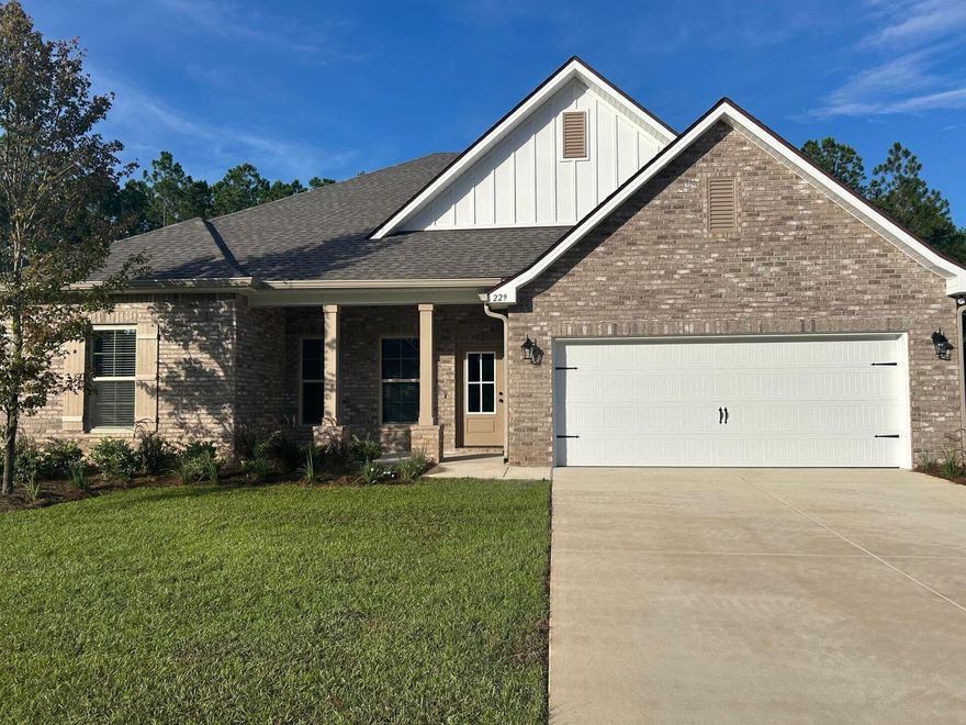 The COMSTOCK III H in Starburst at Hammock Bay community offers a 4BR, 2BA, open and split design. Upgrades added (list attached). Features: double vanity, garden tub, separate custom tiled shower, and walk-in closet in master bath, kitchen island, walk-in pantry, boot bench in mudroom, covered front porch and rear patio, crown molding, recessed lighting, framed mirrors in baths, smart connect WIFI thermostat, smoke and carbon monoxide detectors, landscaping package, architectural 30-year shingles, flood lights, and more! Energy Efficient Features: water heater, kitchen appliance package with electric range, vinyl low E windows, and more! Energy Star Partner.