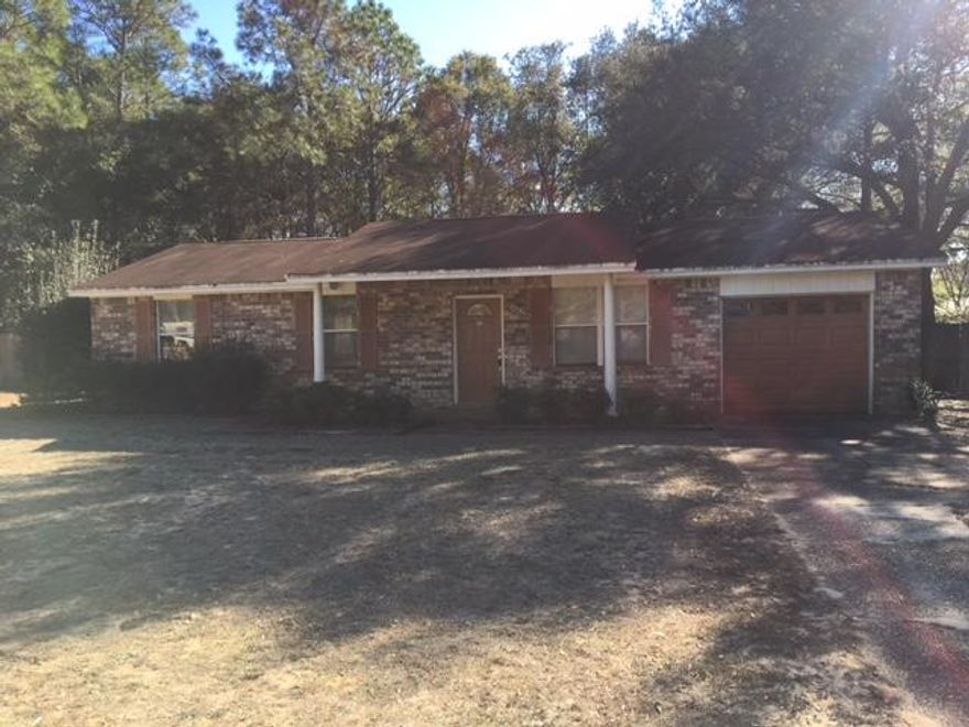 Nice brick home with 3 bed, 1 bath and a huge fenced in yard! Country living at it's best with extra privacy and room to grow. This property is does need some upgrades but is priced to sell! Would make a great starter home or investment property. It will be receiving a BRAND NEW ROOF! Vacant and Easy to show!