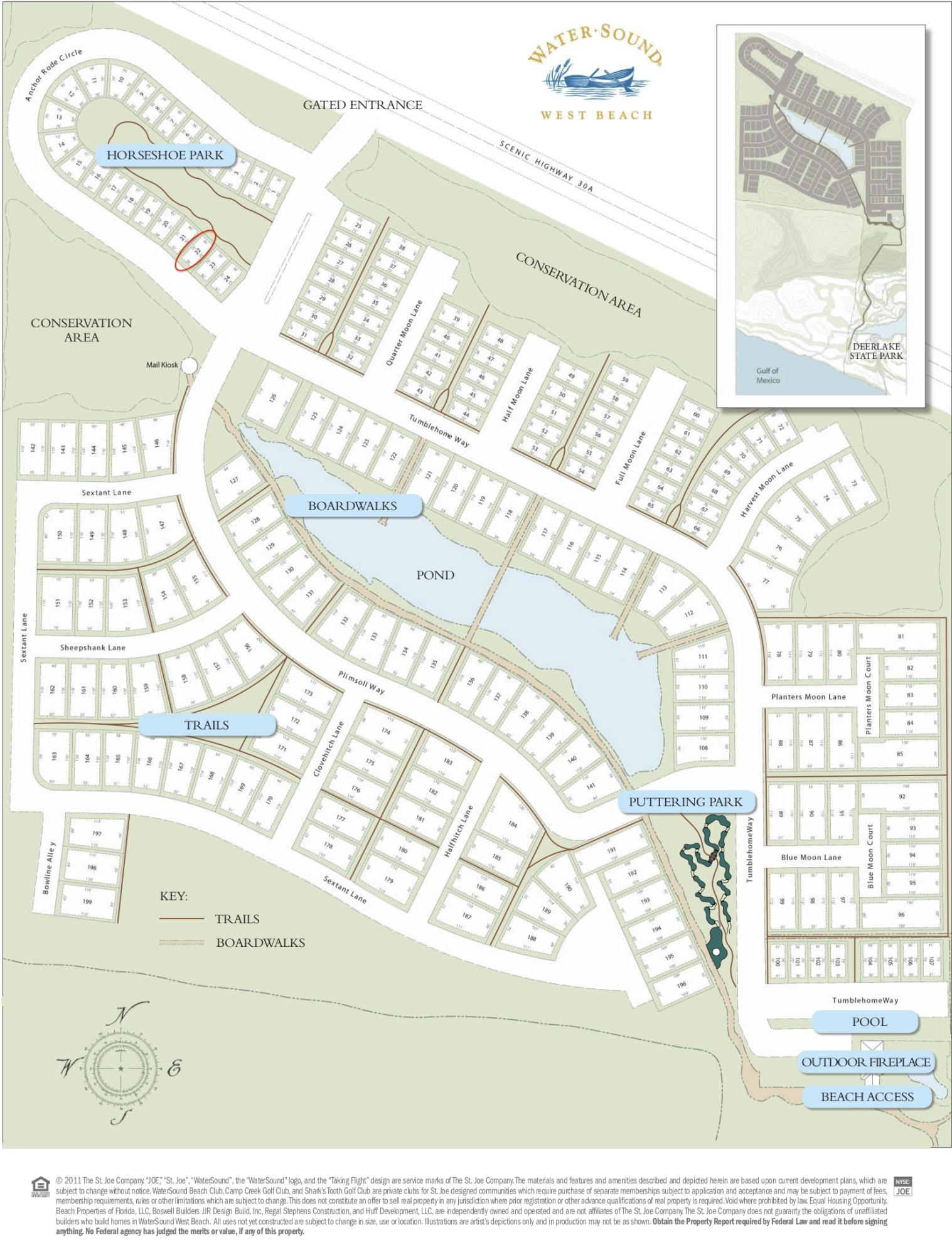 WATERSOUND WEST BEACH - Land