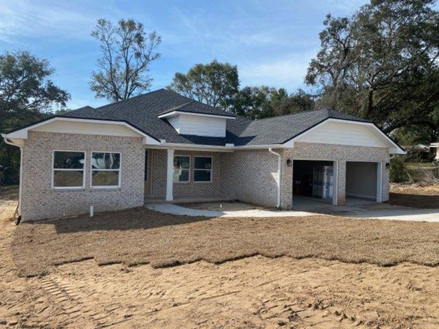NEW CONSTRUCTION!! Just 4 minutes from the front gates of Eglin Air Force Base, this perfect family home sits in one of the best school districts in Okaloosa County. With 4 bedrooms and 3 bathrooms, this brand new home has a large yard with a wood deck, perfect for playing and grilling. Enjoy all of the upgrades that new construction has to offer like new stainless steel appliances, granite counter tops and an open layout made for entertaining. Contact listing agent for a showing today!