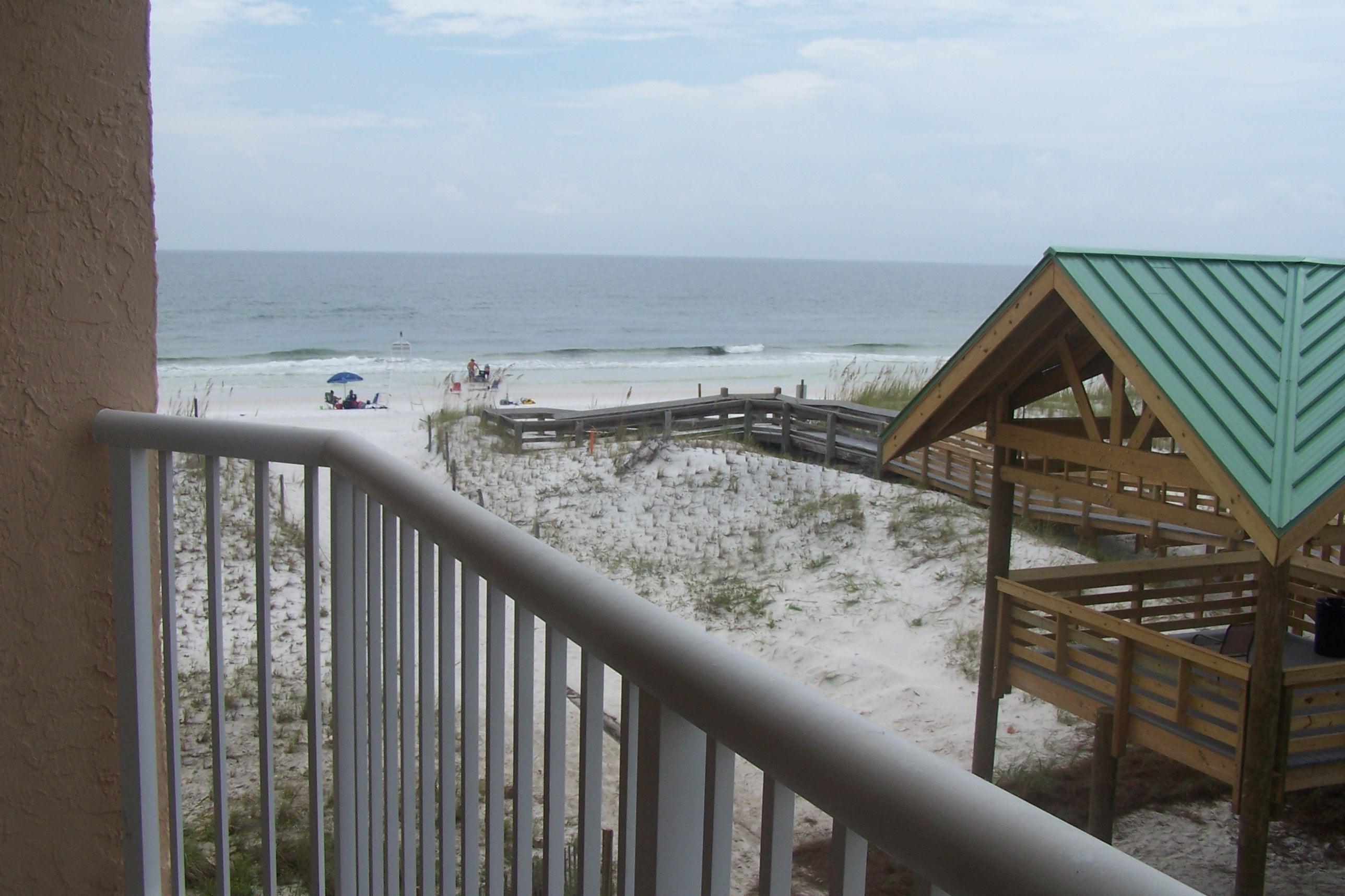 Welcome to the beach! Well known for our sugar white beaches, why not have your very own piece of paradise. This beautifully decorated condo comes fully furnished and has wonderful gulf views. Relax and enjoy the western breezes from your private balcony or go take a swim in the heated beachside pool. So many choices with amenities that include, private beach access, bbq grills, shuffle board and the list goes on. Great rental history makes this a wonderful opportunity for the new buyer. Some of the most recent improvements of the unit have been a new 6 panel fiberglass exterior door, new refrigerator w/ice-maker and new mosaic tile round table for the balcony.