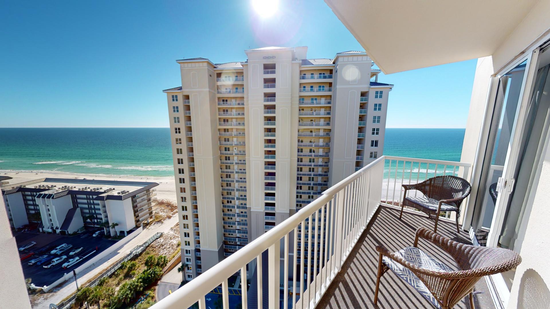 Grand Panama Beach Resort, Tower 2 - 1201Discover luxury at one of Panama City Beach's most desired resorts! This stunning 3-bed, 3-bath condo with a bunk area offers gorgeous sunset views and has been impeccably maintained.Highlights:Non-rental, beautifully decoratedUpgraded appliances, smart thermostat, all-tile flooring (no carpet)Newer HVAC, washer/dryer, water heaterRoom-darkening blinds in all bedroomsResort Amenities:2 heated pools, hot tubs, kiddie poolsFitness center, on-site deli, and general storeCovered walkover, ample parking, dog parks, and a 3rd-floor observation deckGrand Panama has it all--don't miss this incredible opportunity!