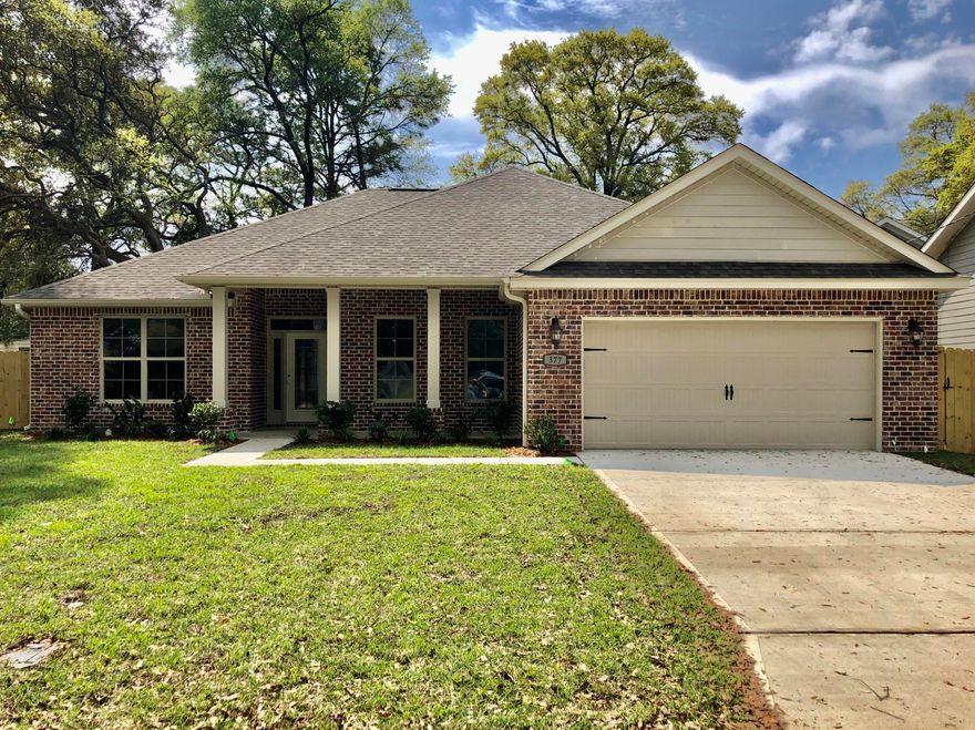 Welcome Home to this beautiful BRAND NEW 4 bedroom 2 bath located in Valparaiso, Fl . Easy commute to Eglin Air Force Base and the white sandy beaches of the Emerald Coast. As you enter this beautiful home you will be greeted to a spacious living room with tray ceilings and crown molding. The kitchen has beautiful cabinetry, spacious granite breakfast bar and plenty of room for entertaining. The Master offers tray ceilings, spacious walk-in closet. Master Bathroom has double sink vanity with granite countertops, large garden tub, stand alone shower with frameless glass surround. Check out the covered Lanai and spacious fenced backyard for lots of family gatherings.Buyer to verify all measurements and areas of importance.