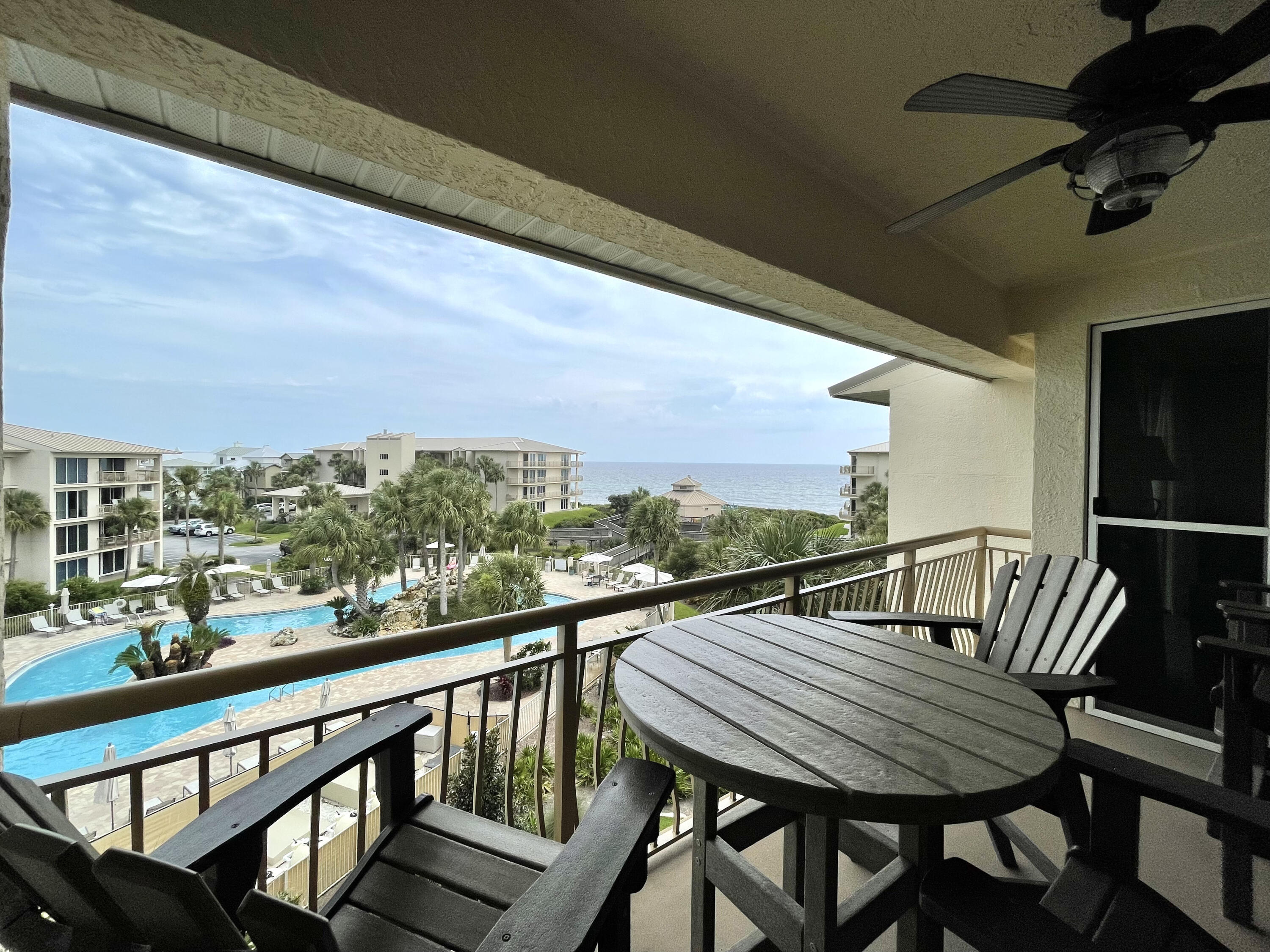Exquisitely remodeled condo in one of the most highly desired complex's on 30a. This top floor unit is sure to impress. Enjoy gulf views from the living and master. Relax, unwind and enjoy all that High Pointe offers, from the magnificent pool, Crabby Steve's, and the private beach access. Excellent opportunity for an investor or vacation home with an excellent rental history.  Few units come available in High Ponte, even less come on this beautiful, schedule your showing immediately. Contact listing agent Michael Steele for more information. 850-585-2795
