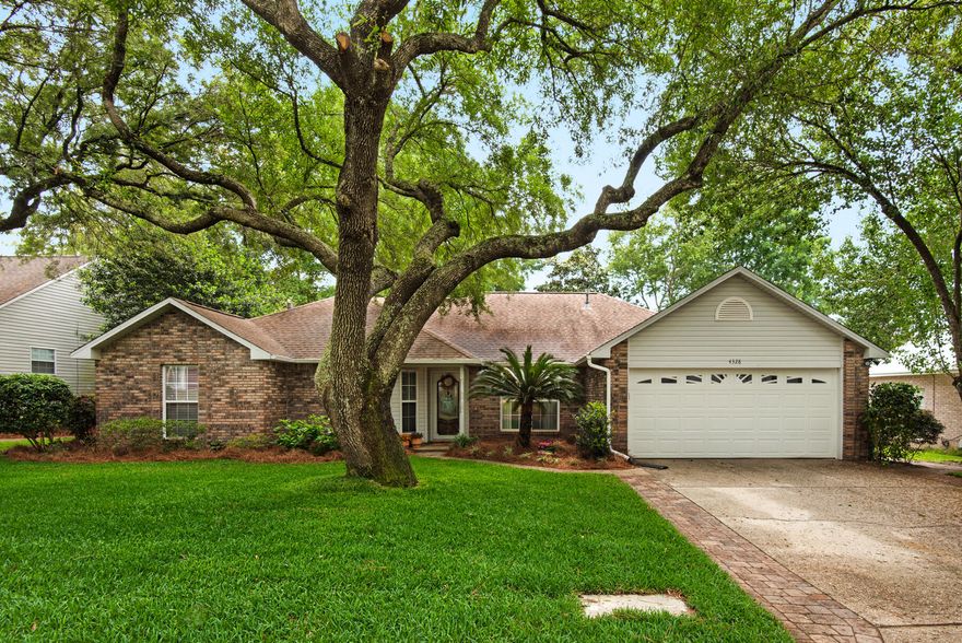 Welcome to your perfect blend of comfort, charm, and convenience in the heart of Bluewater Bay! This beautifully updated 4-bedroom, 2-bathroom home offers just under 2,000 square feet of thoughtfully designed living space in one of Niceville's most sought-after neighborhoods--zoned for top-rated schools and just minutes from pools, tennis, pickleball, golf, and the marina.Step inside to discover a light-filled open concept layout that seamlessly connects the living, dining, and family rooms--ideal for both everyday living and entertaining. The inviting family room features a cozy corner gas fireplace, while the updated kitchen boasts modern finishes and plenty of storage. The adjacent laundry room has been refreshed with stylish touches, making daily chores a little more enjoyable. --> The spacious primary suite is a true retreat, complete with a custom bathroom that includes a soaking tub, separate walk-in shower, and a large walk-in closet with built-out shelving for effortless organization. The versatile fourth bedroom is perfect as a home office, guest space, or playroomwhatever suits your lifestyle best.

Enjoy Florida living year-round with a screened porch that opens to a fully fenced backyardideal for pets, play, or simply relaxing in privacy. Brand-new sod in both the front and back yards adds vibrant curb appeal and sets the stage for outdoor fun.

This home is cozy, stylish, and move-in readyan ideal find in a location that truly has it all! A new roof will be installed with an acceptable contract! WH 2019 & HVAC 2020
