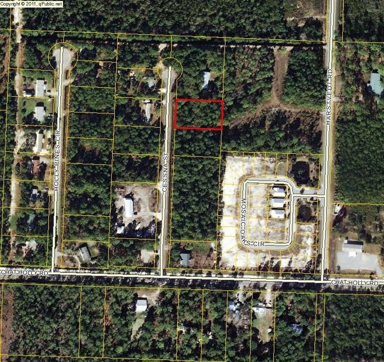 Excellent investment opportunity or build to suit. Centrally located between hogtown bayou and 331 bridge boat launches as well as being moments from the beach. This half acre lot is situated on a quiet culdesac.