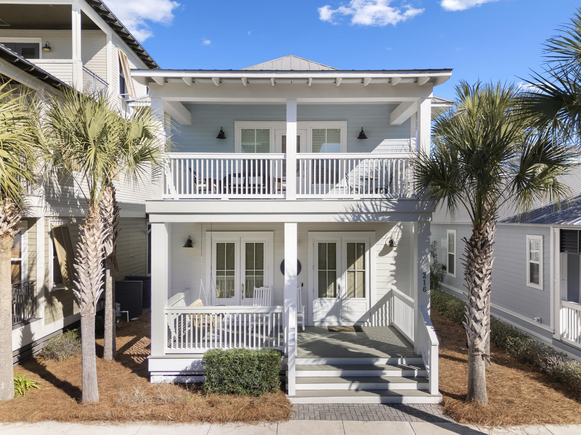 Discover this dream vacation retreat along picturesque Scenic Highway 30A! Offering turn-key tranquil sophistication in the renowned community of Seacrest Beach, this beautifully crafted and impeccably maintained two-story home features three bedrooms, three and a half bathrooms, and just over 2,088 square feet of refinement and charm.As you enter the main level of the home from W. Seacrest Beach Boulevard, you're greeted by a gorgeous wood-planked covered porch, inviting rocking chairs, and oversized single-panel double French doors. Once inside, you're met with airy high ceilings, a spacious open concept living area, a banquet-style dining space, and a well-appointed, fully furnished modern interior. The generous kitchen island and lounging nook, new stainless appliances, and well- stocked gourmet kitchen make entertaining effortless in this open floor plan. Paired with one-of-a-kind gorgeous reclaimed torched floors flowing throughout, the property's modern coastal elegance and superb craftsmanship cascade seamlessly in every direction. 

Making your way upstairs, you'll discover the property's three ensuite bedrooms. The Primary Suite is furnished with a king-size bed and private ensuite featuring a large walk-in shower, beautiful custom cabinetry, and a dual vanity. The Primary Suite also provides private access to the second floor's spacious covered porch--perfect for waking up year-round with a cup of coffee and the gulf breeze, relaxing outdoors, enjoying a cocktail while taking in the most beautiful sunsets, or settling down with a nightcap while savoring the balmy night air at the end of the day.

The second floor also features two additional Guest Suites. The first is outfitted to accommodate six guests with a full over full bunk bed and twin trundle and offers a tub-shower combo, creating the perfect retreat for families. The second guest room is finished perfectly for two guests and offers a queen-size bed and walk-in shower in its private ensuite.

This property offers fantastic storage provided by a large walk-in pantry area, a dedicated laundry room (with a new GE Smart Front Load Washer & Dryer suite), an owner's closet with an electronic keypad lock, a hidden under-stairs storage closet, and a large exterior storage closet equipped with an electronic keypad deadbolt to store bicycles, beach toys, chairs, paddle boards, kayaks, and more.

Two scenic outdoor covered porches, a back covered deck--complete with gas grill, grilling tools, and outdoor grilling area--a convenient outdoor shower, and six beach cruiser bikes make this beach home the perfect coastal getaway. And with two parking pads at the rear of the property and additional open parking in front of the home, there is always ample space for guests. 

Whether you're seeking a second home or a high-performing vacation rental, this stunning, thoughtfully designed property combines location, functionality, and style. Freshly painted, fully furnished, and equipped with two Nest Thermostats, five Samsung TVs, a Sonos sound system, wi-fi extenders, two exterior door RemoteLock Smart Locks, two Nest exterior security cameras, and a Nest Doorbell Camera, this owner-preserved property is a dream investment for any Buyer. 

Nestled between Rosemary Beach and Alys Beach, the vibrant 24-hr security guarded community of Seacrest Beach is positioned in the highly desirable east end of 30A, just a short stroll or bike ride along the paved pathways to nearby boutiques, world-class dining, market shops, and quaint coffee spots. Providing highly coveted deeded beach access year-round, a 12,000 square foot lagoon-style pool, a poolside caf??, 1.3 miles of nature walk trails, and seasonal tram services (with a stop conveniently located just in front of the property) providing convenient passage to the white sandy beaches of 30A, this community ensures endless opportunities for entertainment and relaxation. And with the forthcoming openings of TopGolf, a brand new entertainment district, and the Dolly Parton Pirate Dinner Show over in Pier Park--only a brisk 10 minute drive to the east--Seacrest Beach flaunts an absolute prime location.

Experience the best of 30A and live life just 800 steps from the beach at the tranquil LunaSea Retreat!