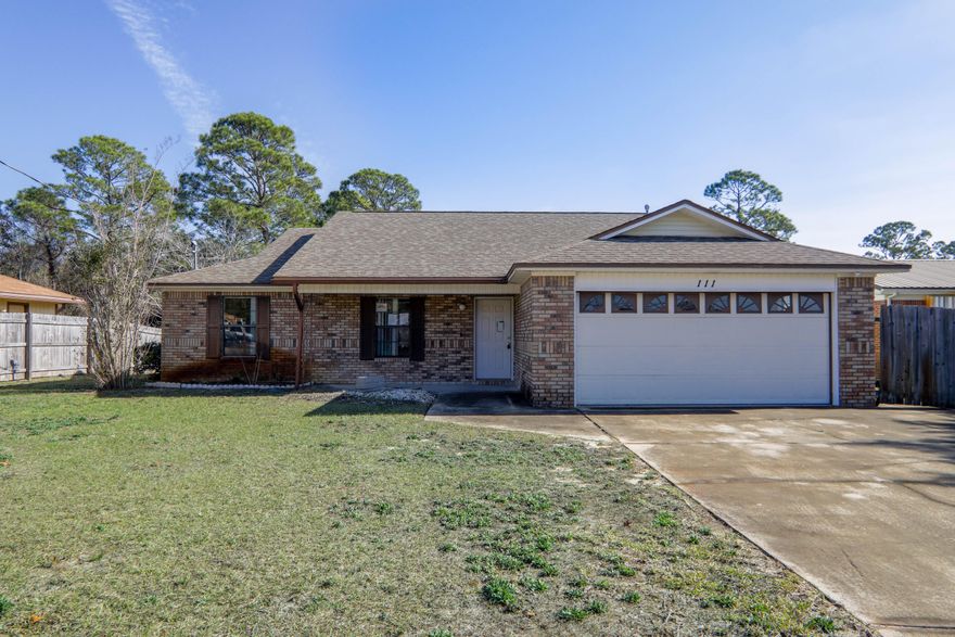 Home being sold AS IS for 10 days. Great 3 bedroom, 2 bathroom home, that is conveniently located near Hurlburt Field! Inside the home you will find a fantastic open floor plan. The kitchen is very spacious and boasts a kitchen island that can be used as a breakfast bar. Home is situated on a large lot (just under a half an acre) so there will plenty of space to add a pool, yard building, or even start a garden.