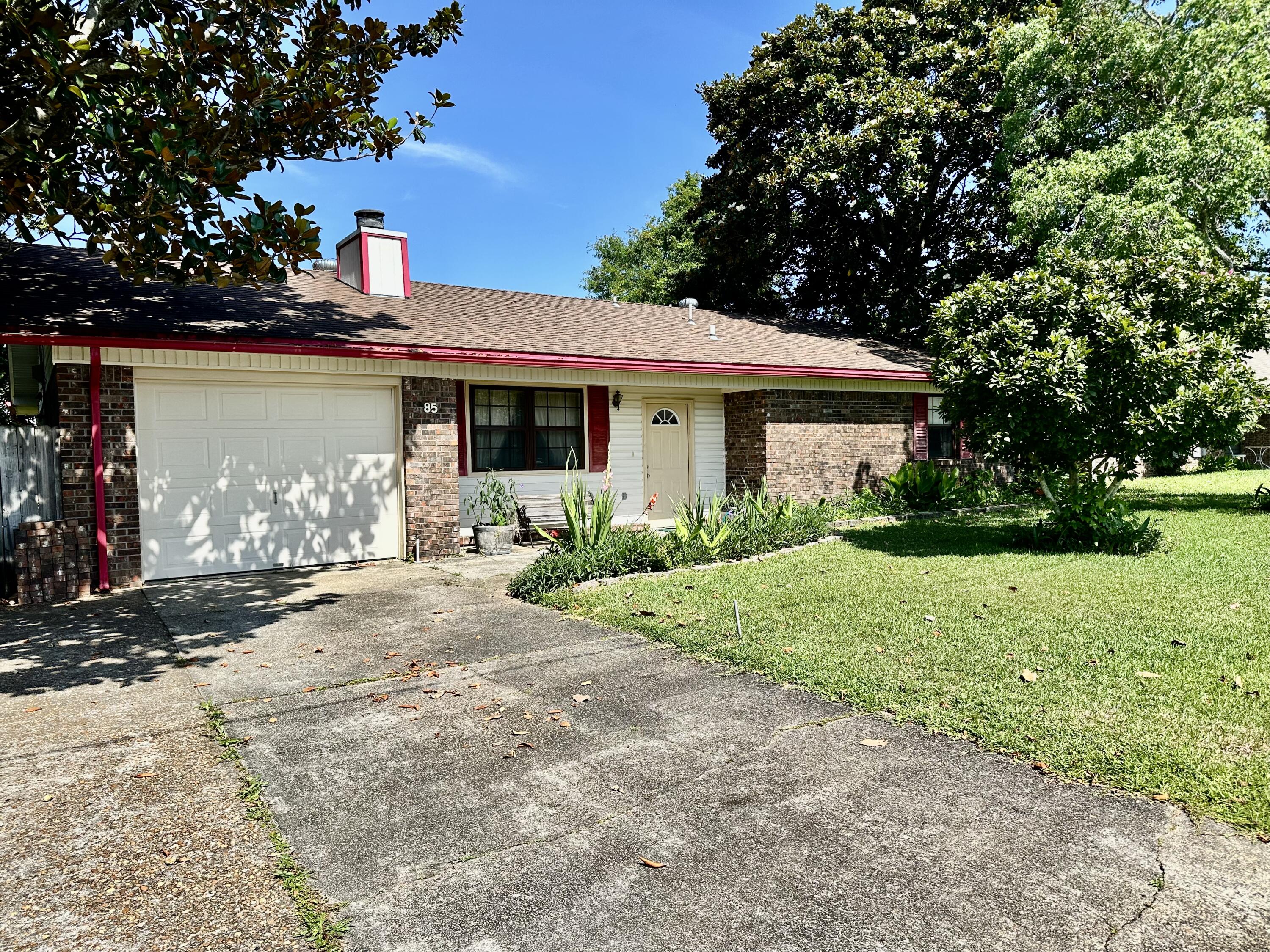 ** Location, Location, Location ** This charming 3 bedroom, 2 bathroom ranch home boasts a spacious family room that is ideal for movie nights, game days, or creating a dedicated play space for the kids. Enjoy relaxing evenings on the back patio overlooking the privacy fenced backyard and mature landscaping. Attached 1-car garage provides convenient parking and storage. Located in a quiet neighborhood close to schools, parks and shopping. Bonus - this home is only a few miles to the main entrance of Eglin AFB! Call to schedule your showing today!