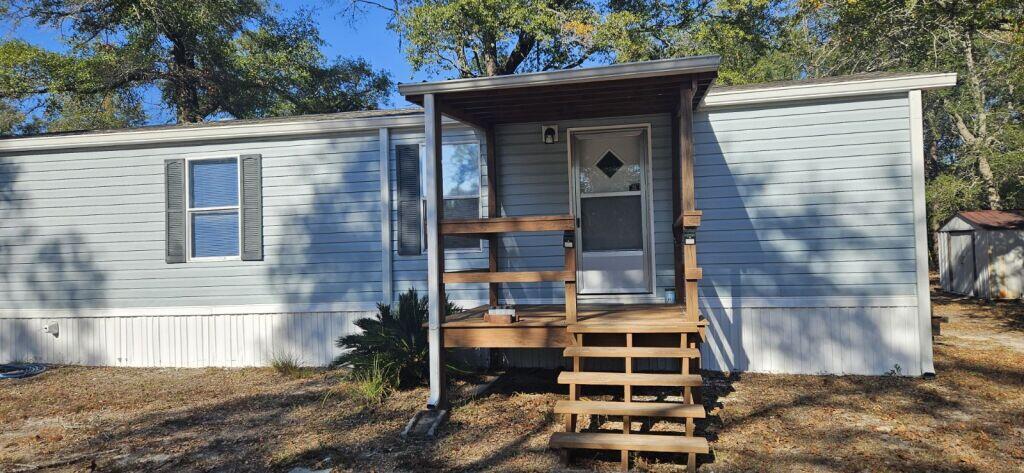 Newly remodeled home in Mossyhead close to the corner of Hwy 1087 and Hwy 90. Available February 1. Yard care, pest control, water, and garbage included in the rent price. No pets allowed