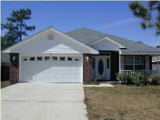 3 bedroom, 2 bath home located in Emerald Village. This home is situated perfectly between Hurlburt and Eglin AFB. It features both a living room and a dining/den area. Washer and dryer are included. The yard is fenced in, and any size pet is accepted with a non-refundable pet fee.Available September, 13th!