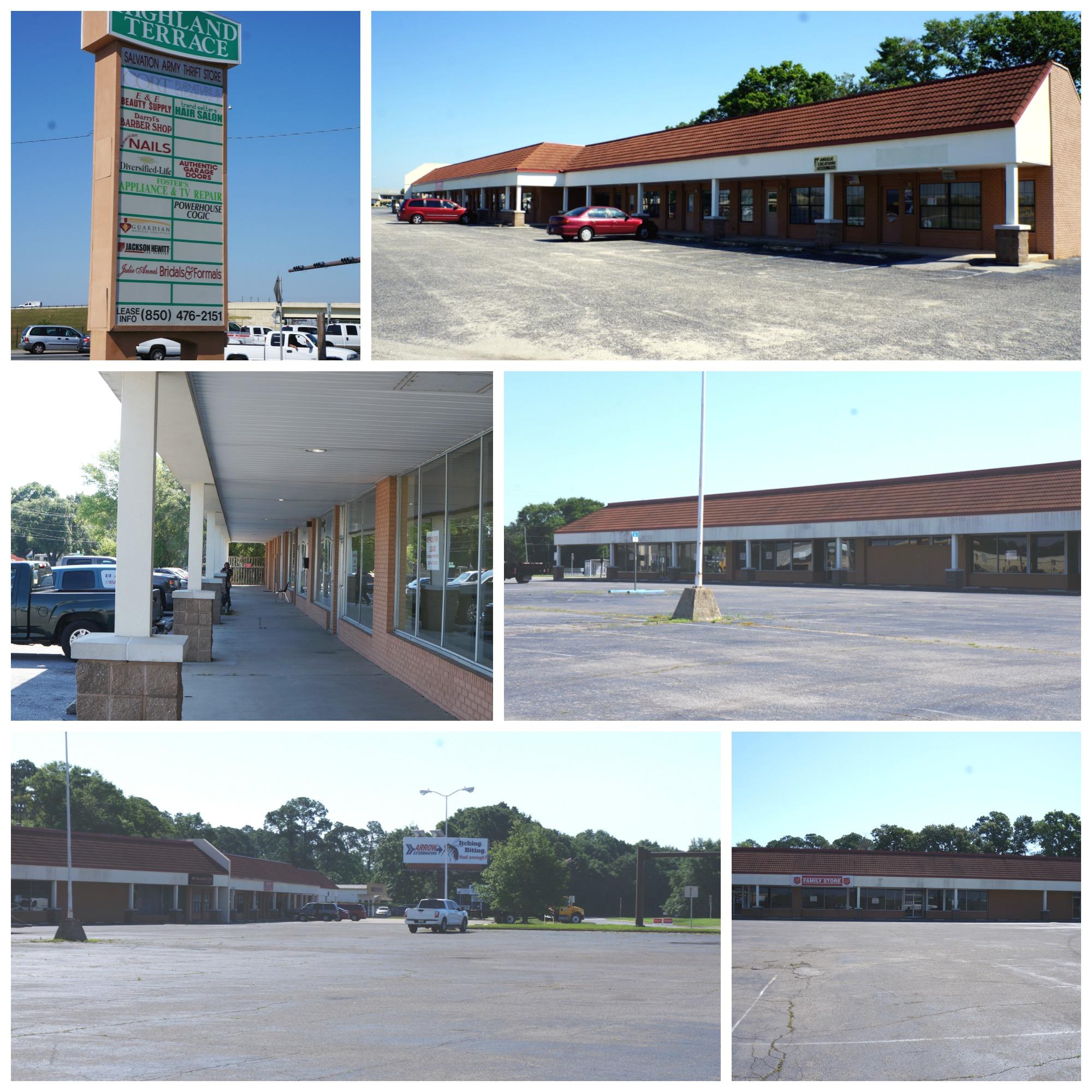 Current use is 50,180 SF Neighborhood Shopping Center. The facility was renovated in 2006 and features 4.71 AC+/- positioned on the Southeast quadrant of the I-110/Fairfield Drive Exit. The subject property is a hard corner land tract, favorably zoned C-1 with a signalized light at the Davis exit and again at the intersection of Fairfield Drive & Davis Hwy. Median Cut, Decel Lanes and 4 Driveways allow superior access. The asphalt parking lot is in good condition, the building is a block structure with a brick and glass storefront faade. The units have 10FT Ceilings height, front and rear entrances, some units have roll up doors with loading docks. * 2017 Total Income- $216,779.09 * Under performing center with a lot of upside potential and out parcel possibilities.