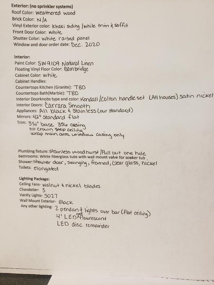 METES & BOUNDS - Residential