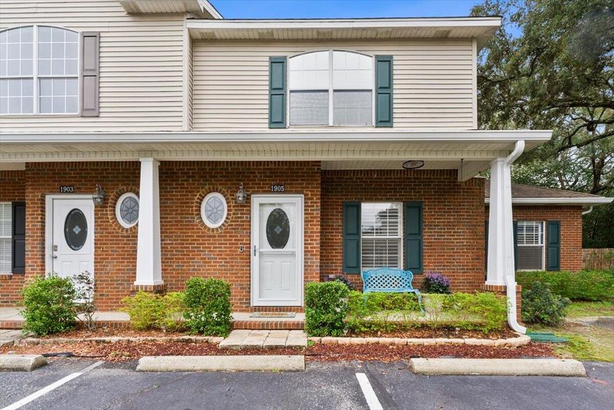 Nestled in the highly sought-after Grand Oak subdivision, this beautifully updated end-unit townhome offers a rare opportunity to own in a community where properties seldom come to market. Thoughtfully maintained, this home provides a perfect balance of move-in readiness and the potential to add your personal touch.Upon entering, you're welcomed into a bright and open living space that seamlessly connects the dining area, living room, and kitchen. Custom plantation shutters throughout the home enhance both elegance and energy efficiency, allowing natural light while ensuring privacy and comfort. The kitchen is equipped with stainless steel appliances, granite countertops, and a breakfast bar--perfect for both entertaining and everyday living. The first-floor master suite is a true retreat, comfortably accommodating king-size furnishings. A conveniently located half bath on the ground floor adds to the home's practicality.

Upstairs, you'll find two generously sized bedrooms, each with ample closet space, along with a second full bathroom featuring a double vanity. The well-designed layout ensures plenty of room for family and guests. Step outside to a large open patio ideal for relaxing or entertaining. Located in the heart of Niceville, this exceptional home is a rare find in a neighborhood where opportunities like this don't come often. An assumable VA loan at a competitive 3.5% interest rate is availableoffering significant savings in today's market for qualified buyers. Schedule your showing today!