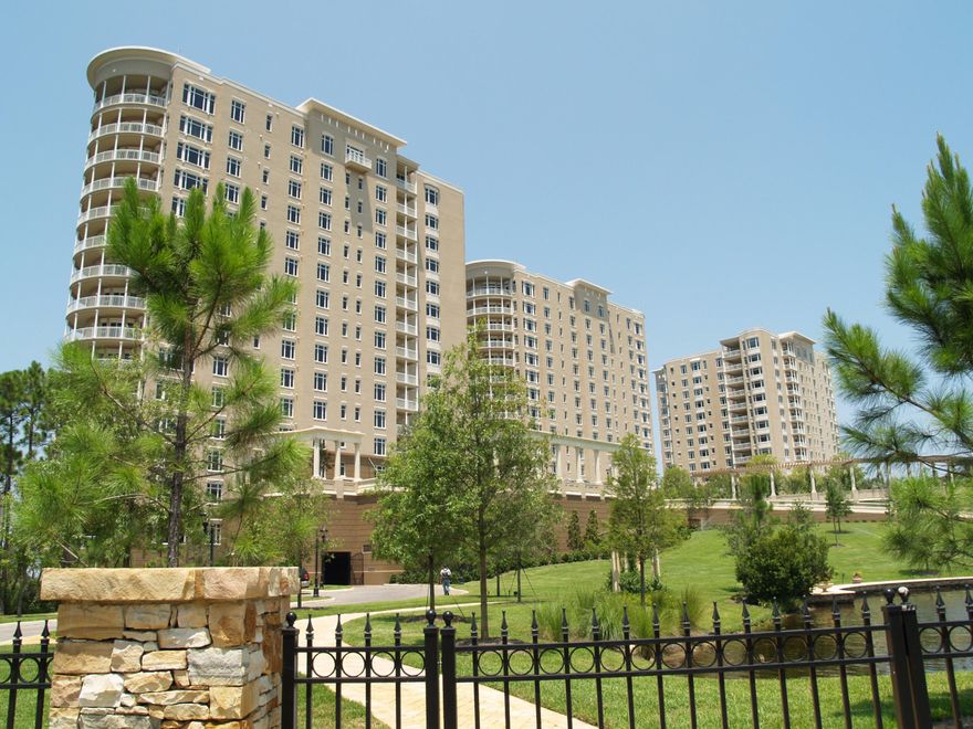 This exquisite 2 bed/2.5 bath condo is located at One Water Place, Destin's most exclusive condominium community! The unit boasts magnificent views overlooking Choctawhatchee Bay and the signature Fred Couples golf course. Unit amenities include: trayed ceilings, incredible wrap around terrace, granite countertops, stainless steel Viking kitchen appliances, crown molding, designer fireplace in living room, outdoor terrace kitchen, private elevator entry & foyer, and 2 assigned garage parking spaces.