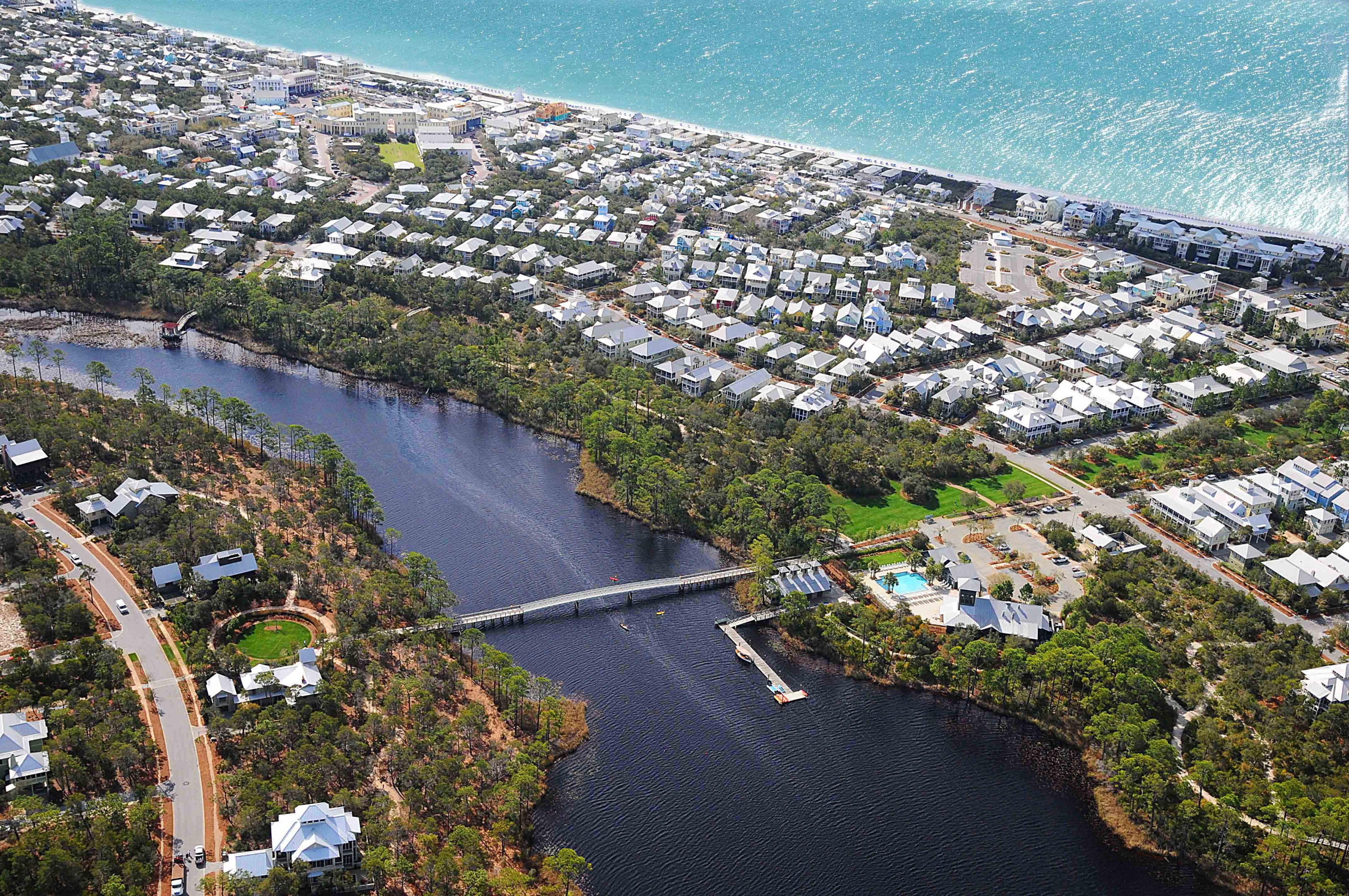 Prime corner location in Phase III of WaterColor. Incredible lot on the corner of High St and Flatwood! Located very close to the Phase III pool and the bridge leading to WaterColor Town Center and WaterColor Beach Club! Very private lot with natural common area at the rear. A short bike ride to the beach and Seaside. Build your dream beach house and enjoy all that WaterColor has to offer including the WaterColor Beach Club, community pools, tennis courts, hiking trails, Western Lake, restaurants , shopping and more!