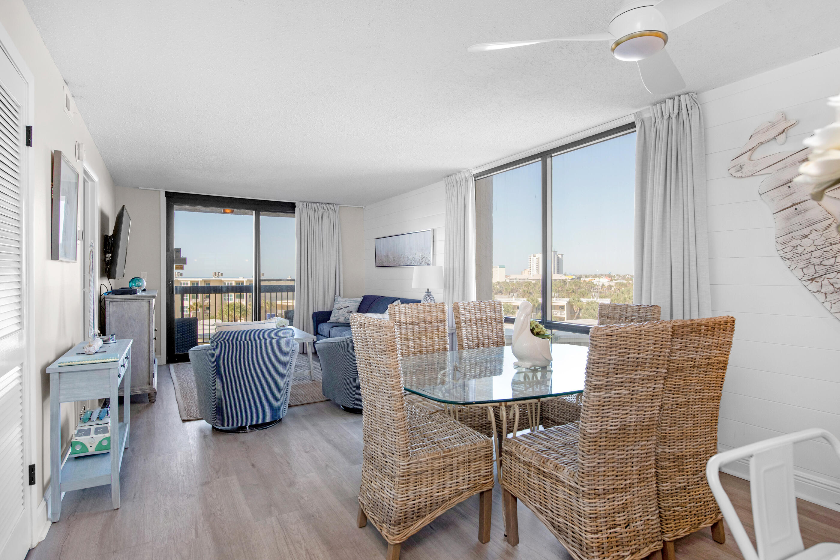 Seller to pay Assessment of 81k in Full at closing! Beautifully Renovated 2-Bedroom Condo at SunDestin Beach Resort. Take advantage of this exceptional opportunity to own a fully furnished, renovated 2-bedroom, 2-bath condo at SunDestin Beach Resort, with the assessment paid in full by the seller. Just steps from the Gulf's sugar-white sands, this stunning unit features new appliances, luxury vinyl plank flooring throughout, updated lighting, cabinetry, and stylish new living room and balcony furniture. SunDestin Beach Resort is a top-tier rental income property along the Panhandle, offering an impressive array of resort-style amenities. Enjoy heated indoor and outdoor pools, a hot tub, spa, fitness center, splash park, outdoor BBQ area, and a seasonal tiki bar. Additional perks include an on-site bar and grill, gift shop, massage therapy, game room, and a conference center.
Ideally located in the heart of Destin, this property is close to premier shopping, dining, entertainment, and world-class golf courses. Big Kahunas and The Track Amusement Park are across the street. And Harbor Walk is a few minutes away!
A 24/7 front desk and Laundry rooms on each floor ensures convenience for you and your guests.
This condo is the perfect blend of comfort, style, and income potential. Whether you're seeking a vacation home, an investment property, or both, don't miss this exceptional opportunity to own a piece of paradise!