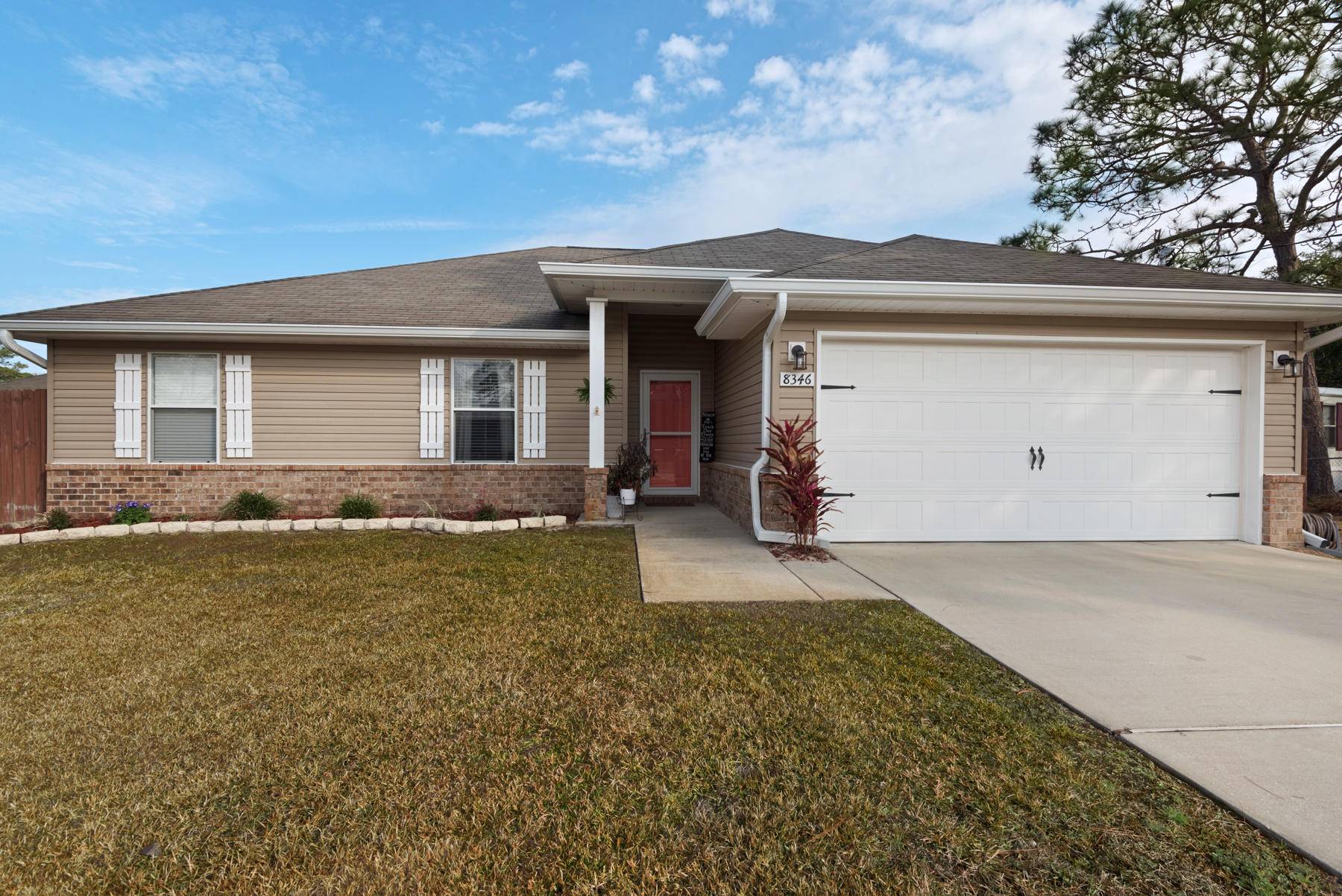 Do you want to own a beautiful 4/2 home in Navarre? Enjoy entertaining friends in this large open-concept kitchen w/ stainless steel appliances. Gather everyone around the fire pit on winter evenings and grill out your favorite meal. Imagine living just minutes from the beautiful white sand beaches in Navarre. The good times await you at 8346 Toledo Street. Not many 4 bedroom homes in Navarre. Better hurry. This one won't last long!